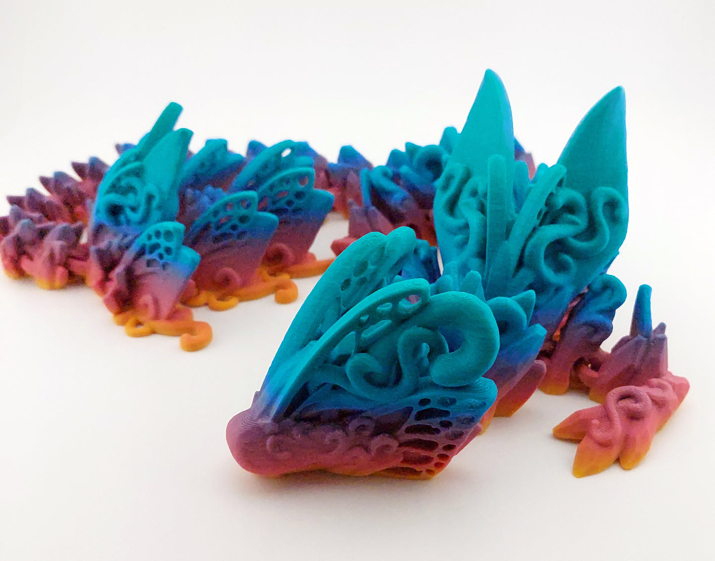 Articulated Butterfly Dragon - Unique Gift - Desk Decor