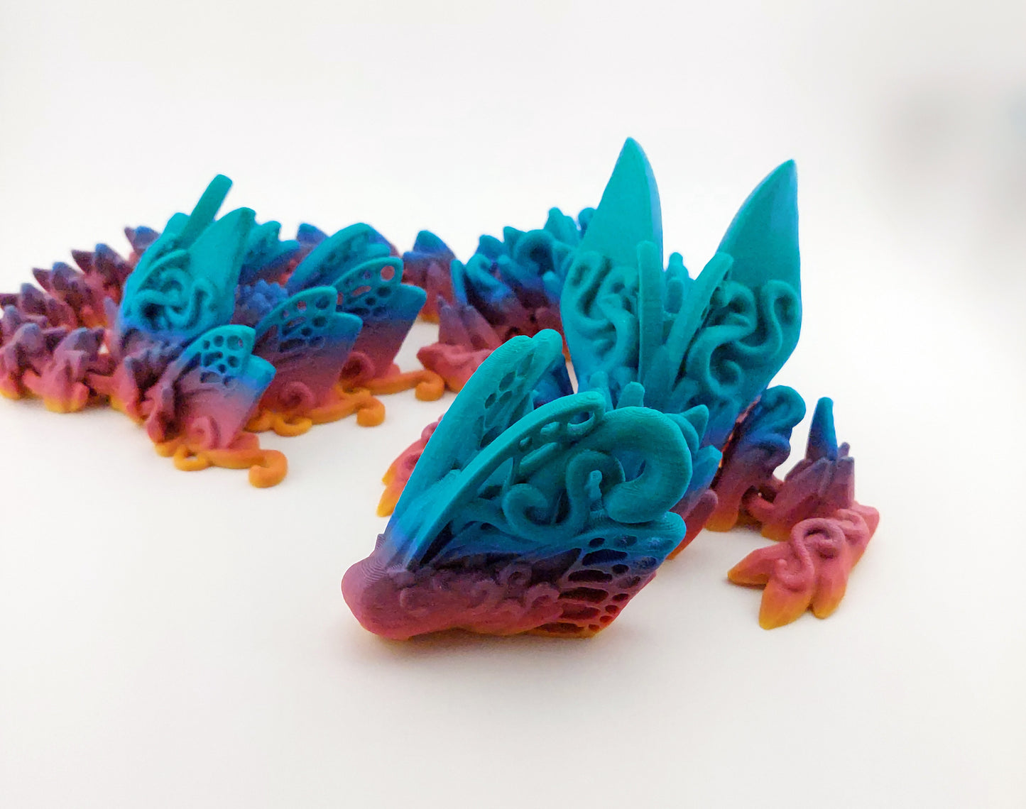 Articulated Butterfly Dragon - Unique Gift - Desk Decor
