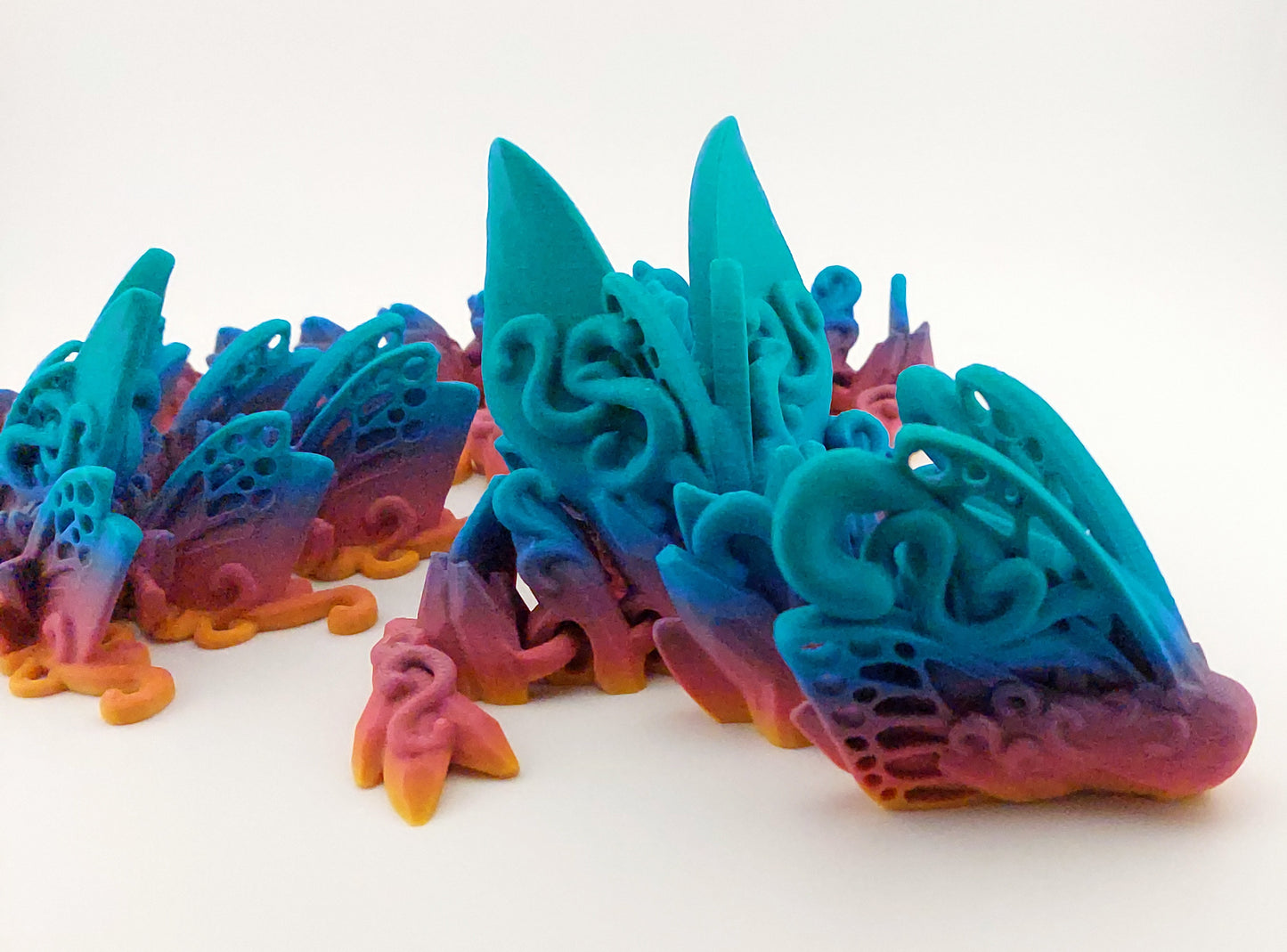 Articulated Butterfly Dragon - Unique Gift - Desk Decor
