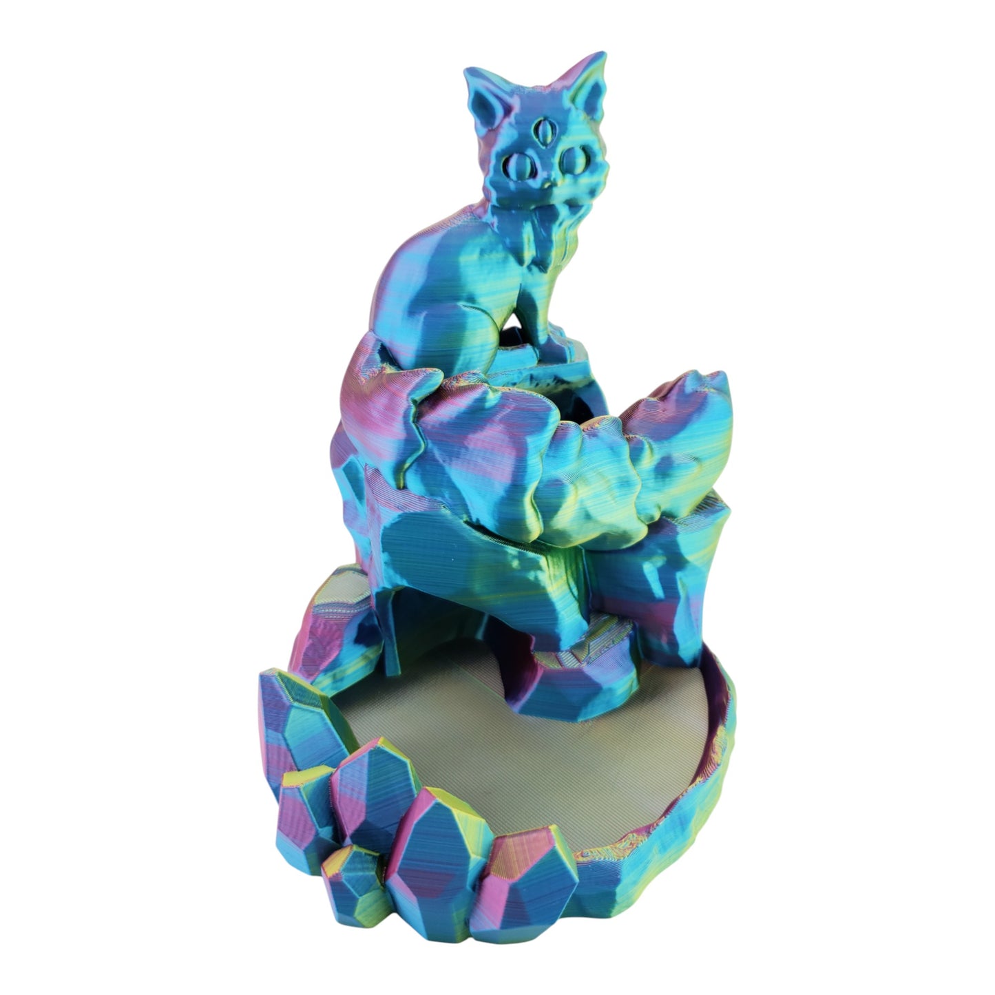 Arcadia Cat Dice Tower β 3D Printed Fantasy Gaming Accessory