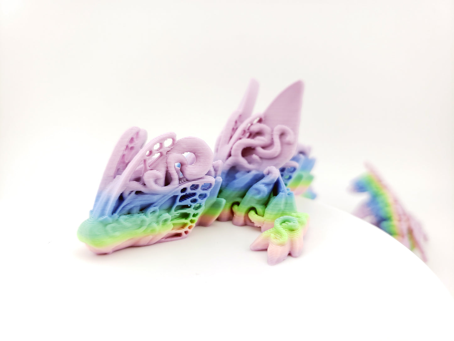 Articulated Butterfly Dragon - Unique Gift - Desk Decor