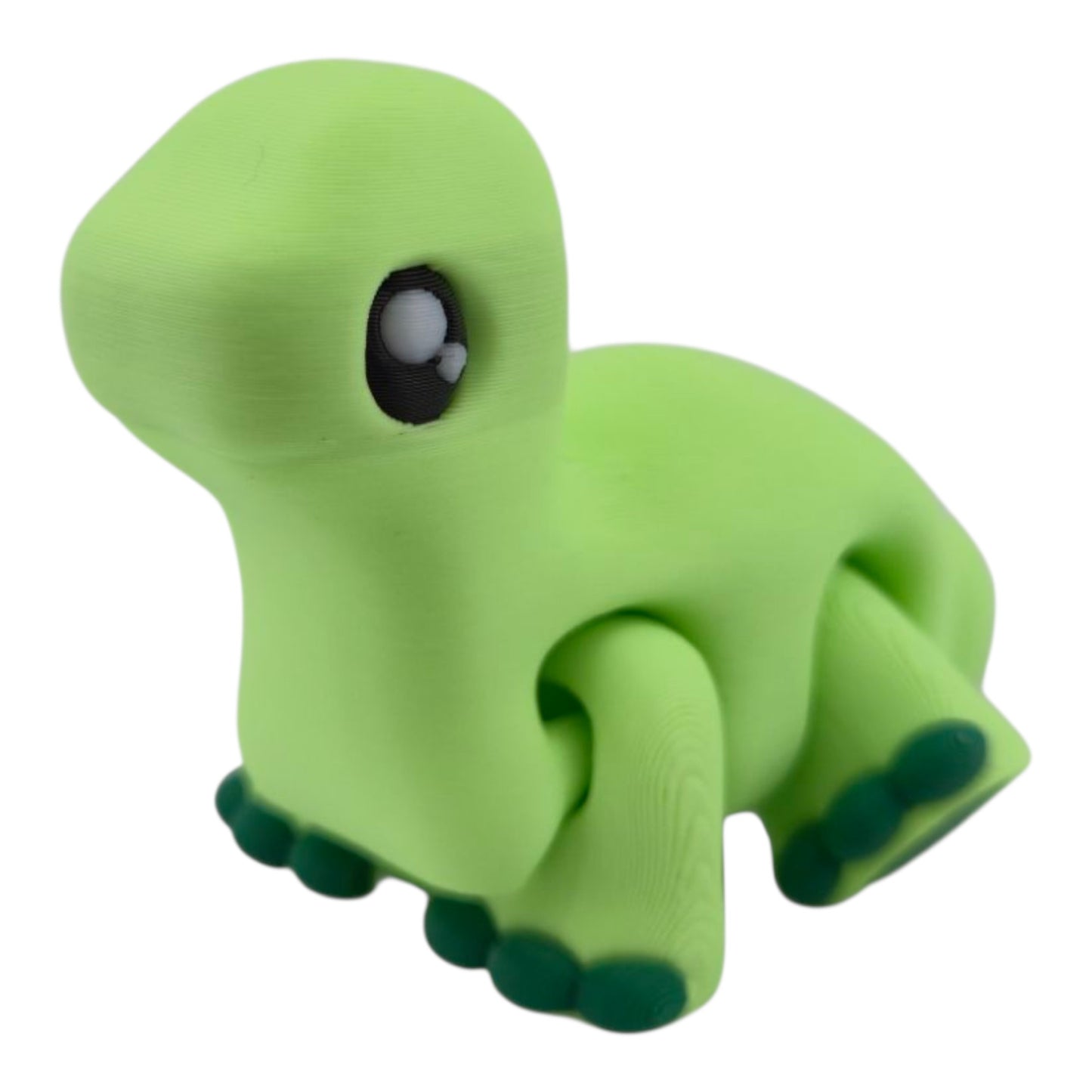 The Geek Galleria Dino & Egg Set – 3D Printed Articulated Dinosaurs in Red, Pink, and Green