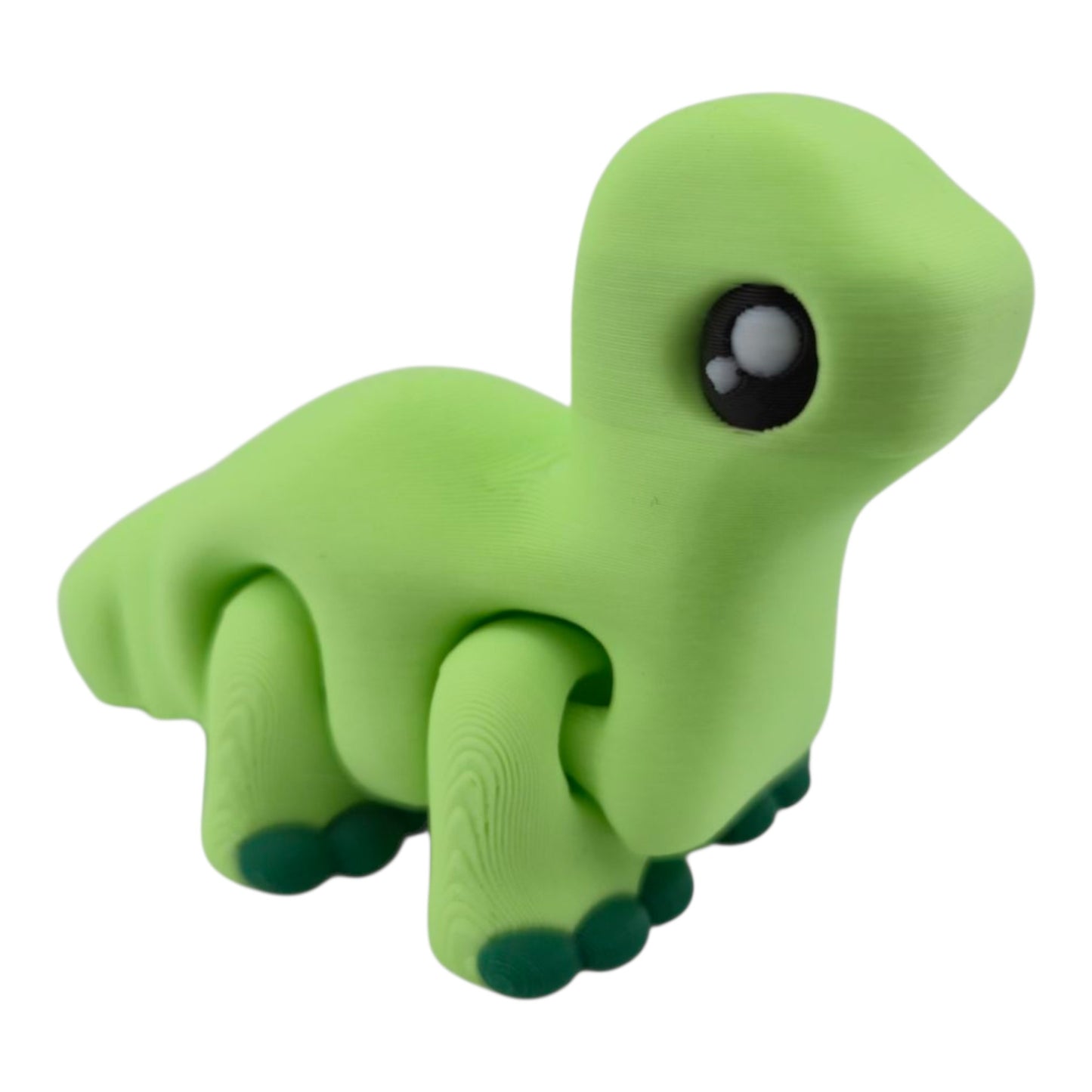 The Geek Galleria Dino & Egg Set – 3D Printed Articulated Dinosaurs in Red, Pink, and Green