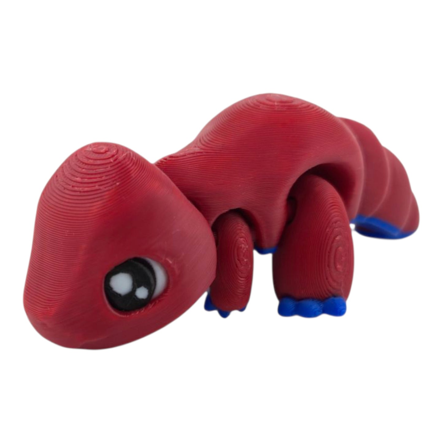 The Geek Galleria Dino & Egg Set – 3D Printed Articulated Dinosaurs in Red, Pink, and Green