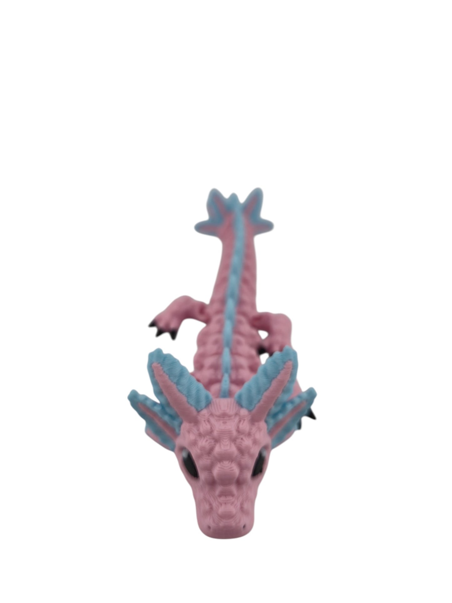 Baby Axolotl Dragon – 3D Printed Articulated Fantasy Figurine | Adorable Aquatic Collectible by Cinderwing3D