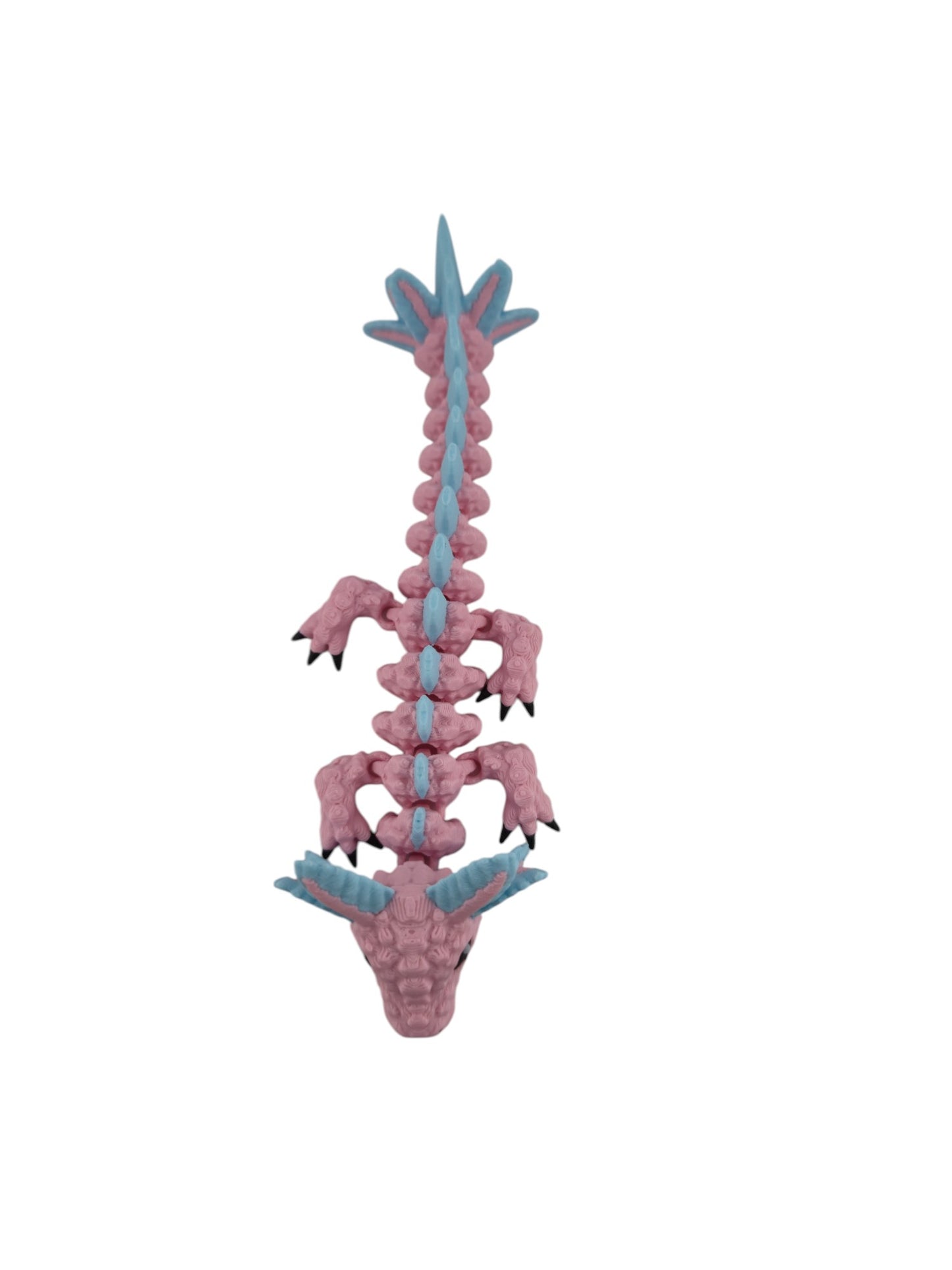 Baby Axolotl Dragon – 3D Printed Articulated Fantasy Figurine | Adorable Aquatic Collectible by Cinderwing3D