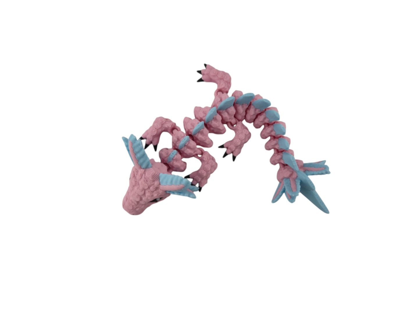 Baby Axolotl Dragon – 3D Printed Articulated Fantasy Figurine | Adorable Aquatic Collectible by Cinderwing3D