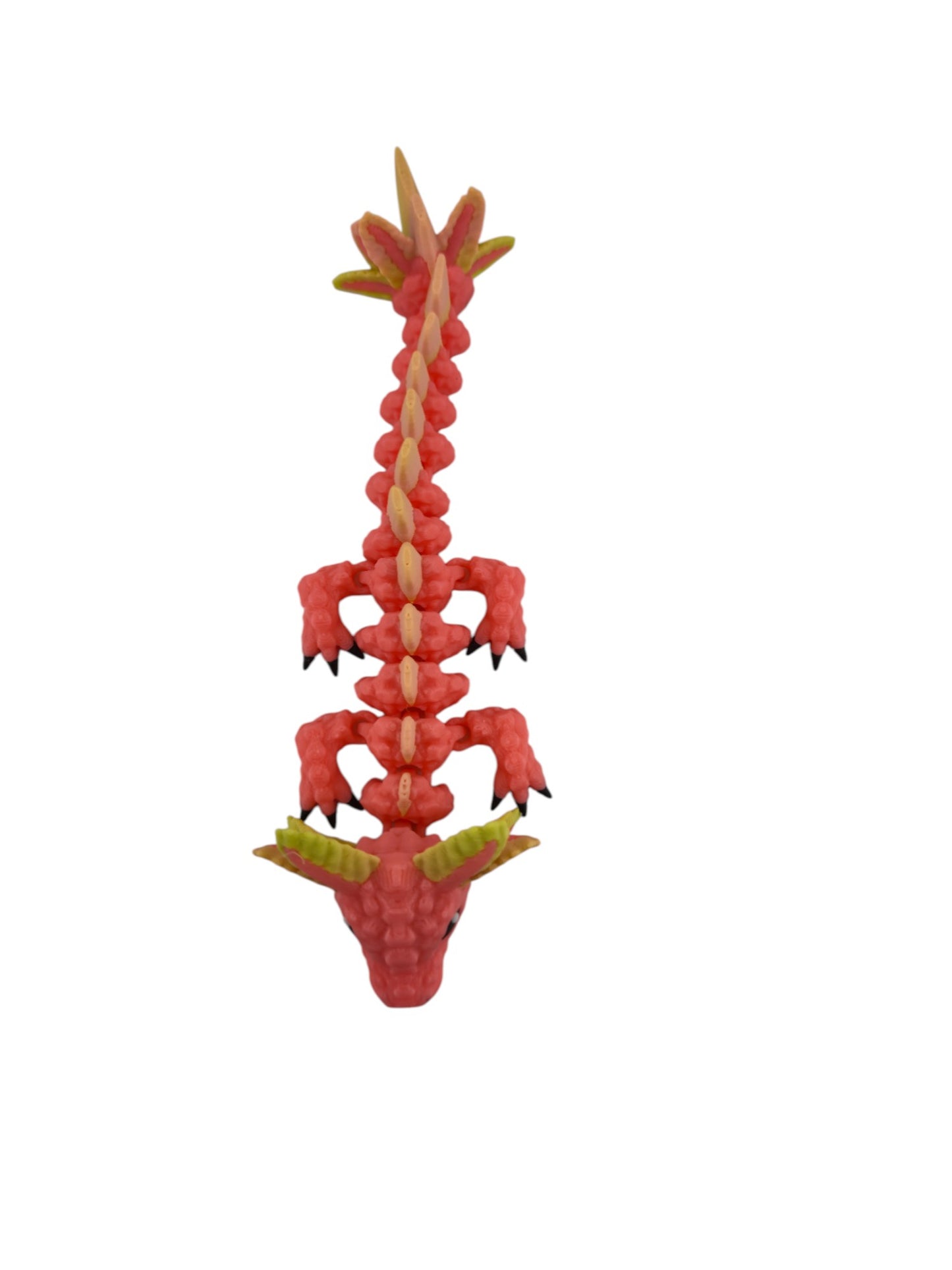 Baby Axolotl Dragon – 3D Printed Articulated Fantasy Figurine | Adorable Aquatic Collectible by Cinderwing3D