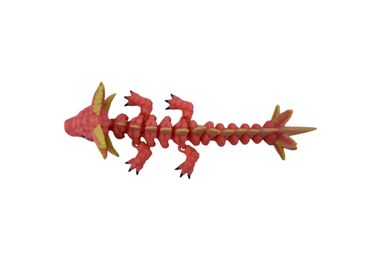 Baby Axolotl Dragon – 3D Printed Articulated Fantasy Figurine | Adorable Aquatic Collectible by Cinderwing3D