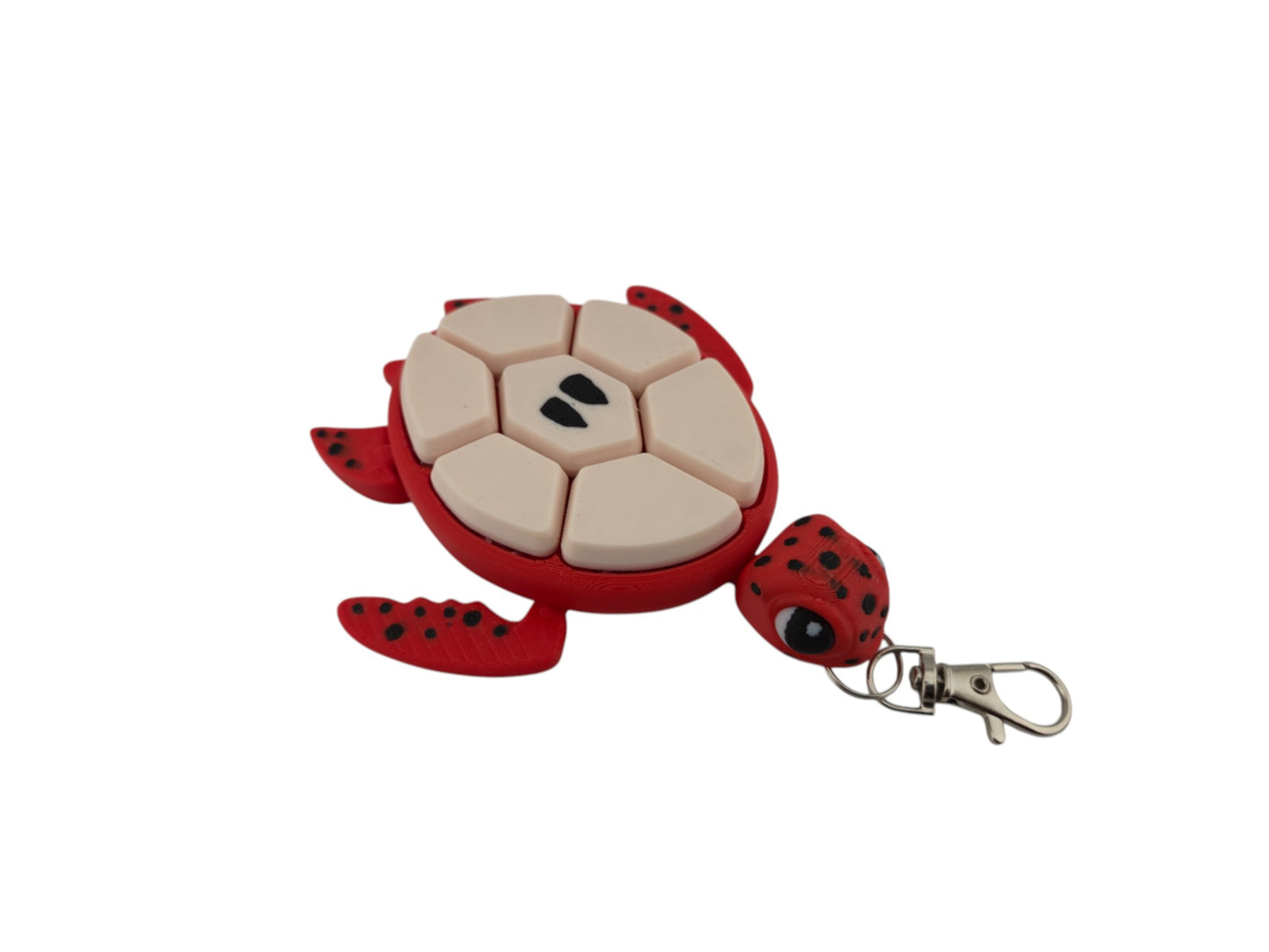 Turtle Fidget Clickers - Desktop and Keychains - Sensory Figures, Mechanical Keys - Autism, ADHD, Stress, Anxiety Relief