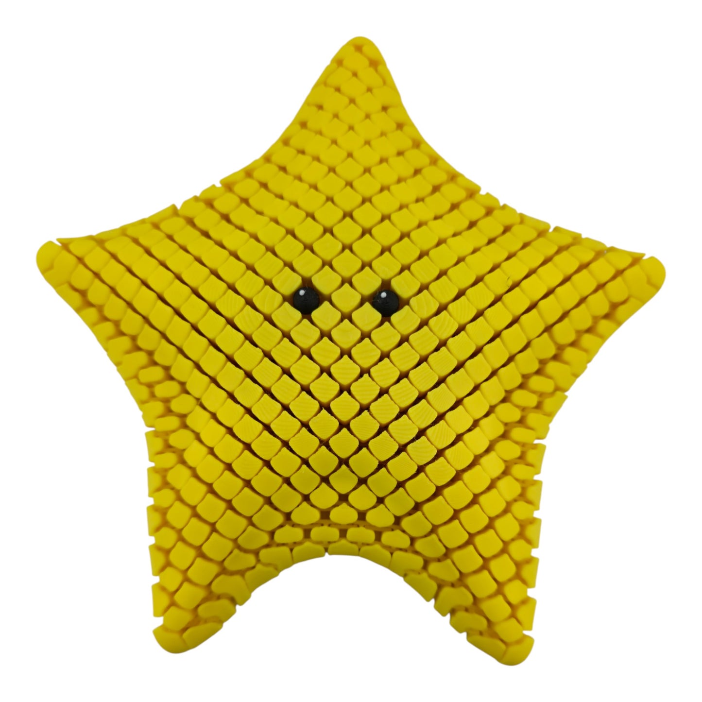 Flexible Pixel Starfish – Large 6.5" Articulated Sea Star Fidget Figure