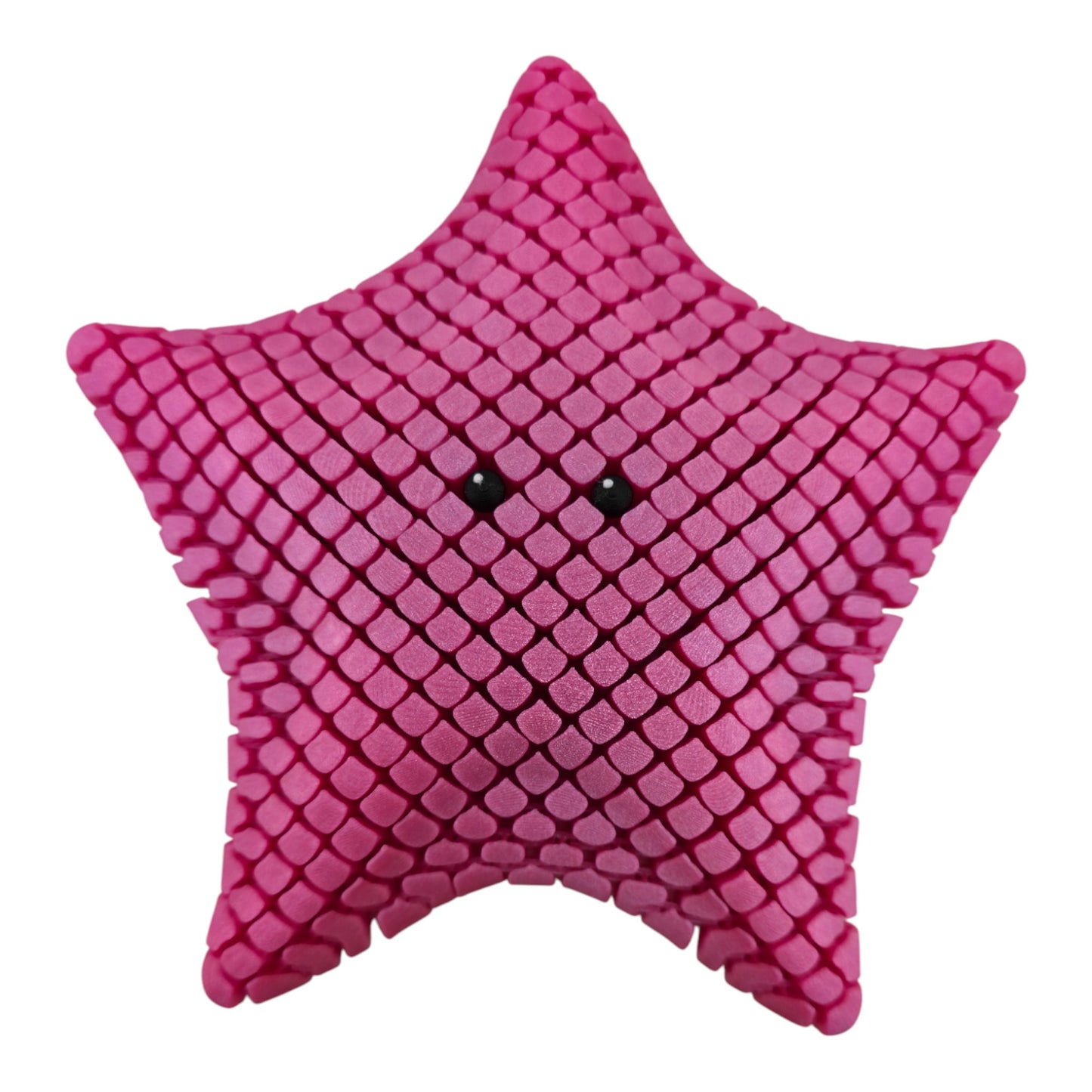 Flexible Pixel Starfish – Large 6.5" Articulated Sea Star Fidget Figure