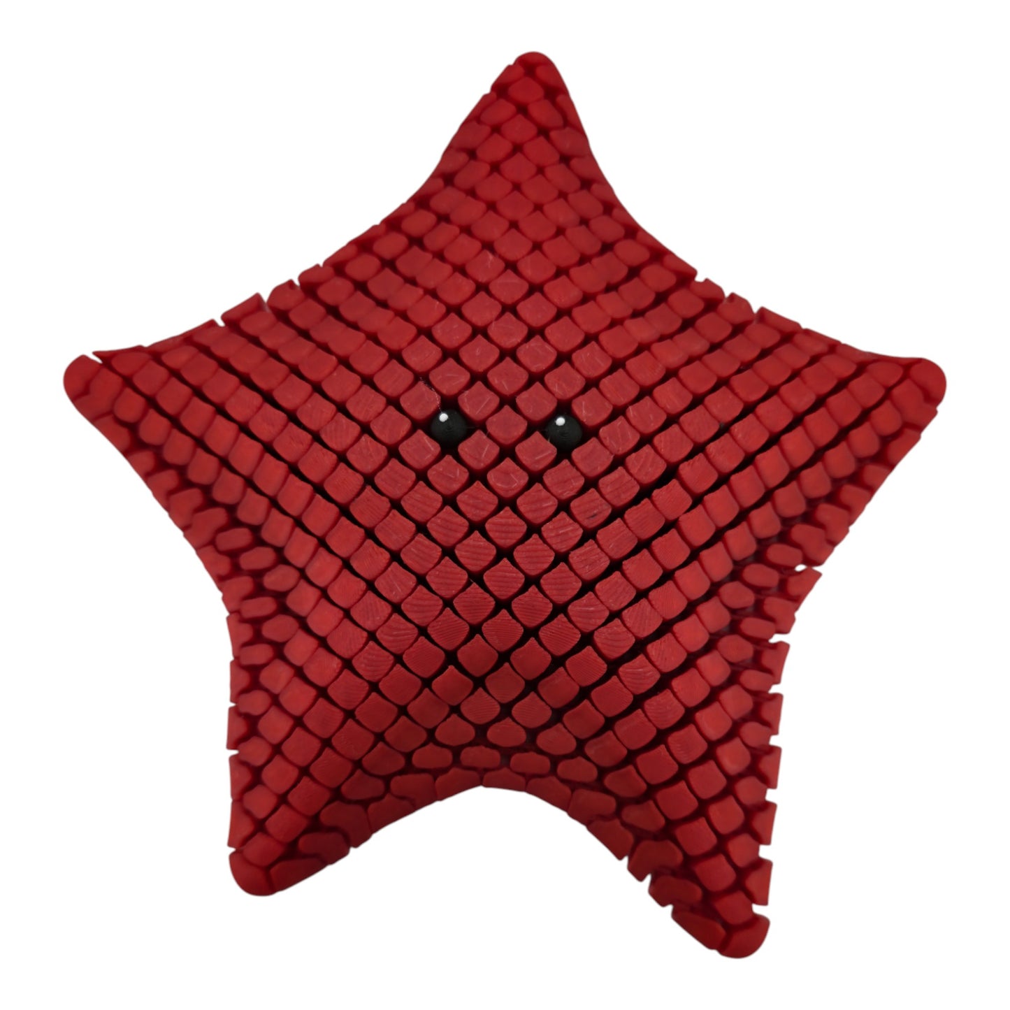 Flexible Pixel Starfish – Large 6.5" Articulated Sea Star Fidget Figure