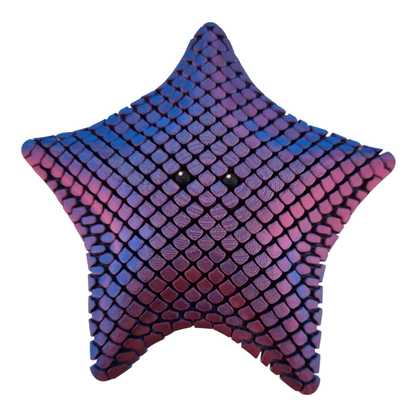 Flexible Pixel Starfish – Large 6.5" Articulated Sea Star Fidget Figure