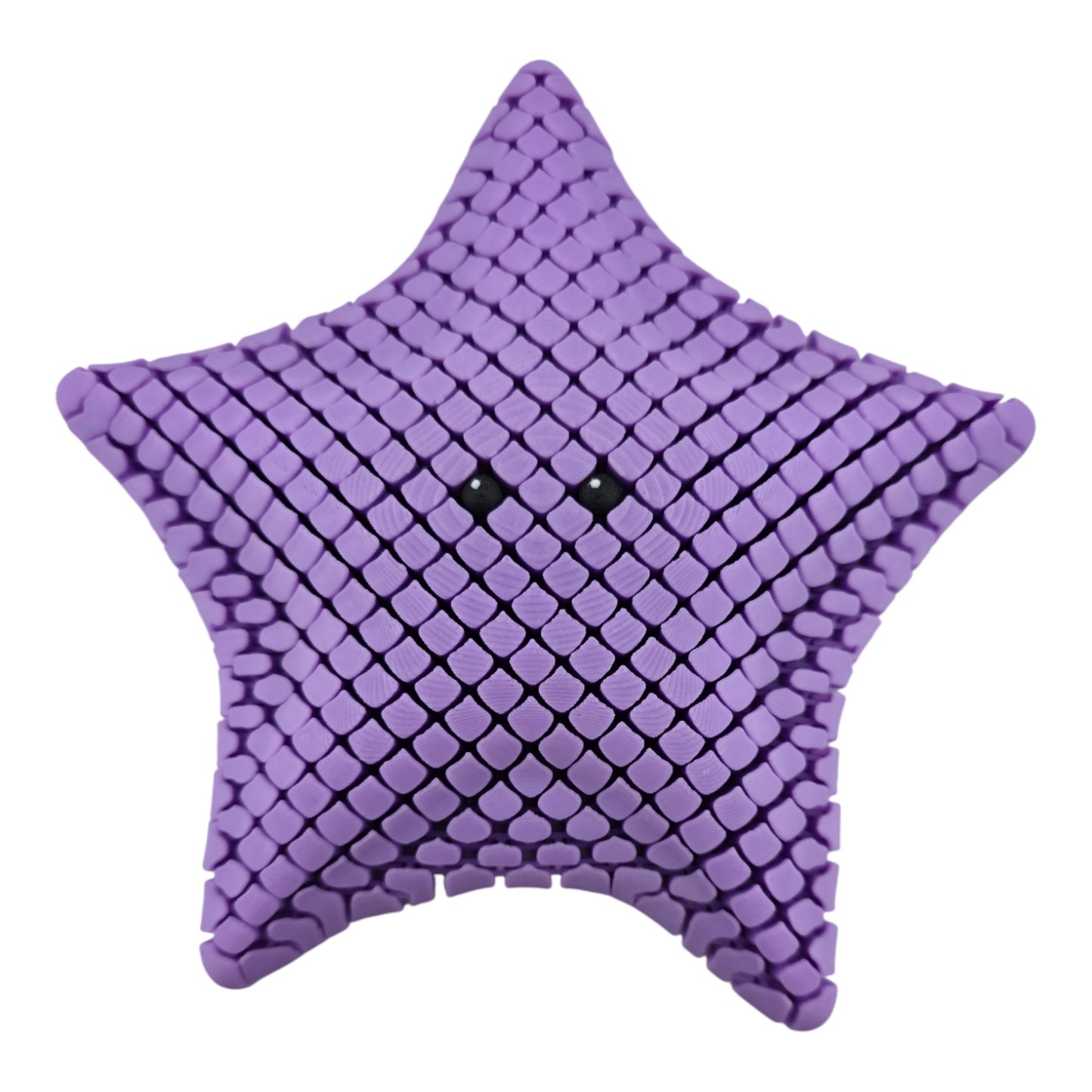 Flexible Pixel Starfish – Large 6.5" Articulated Sea Star Fidget Figure