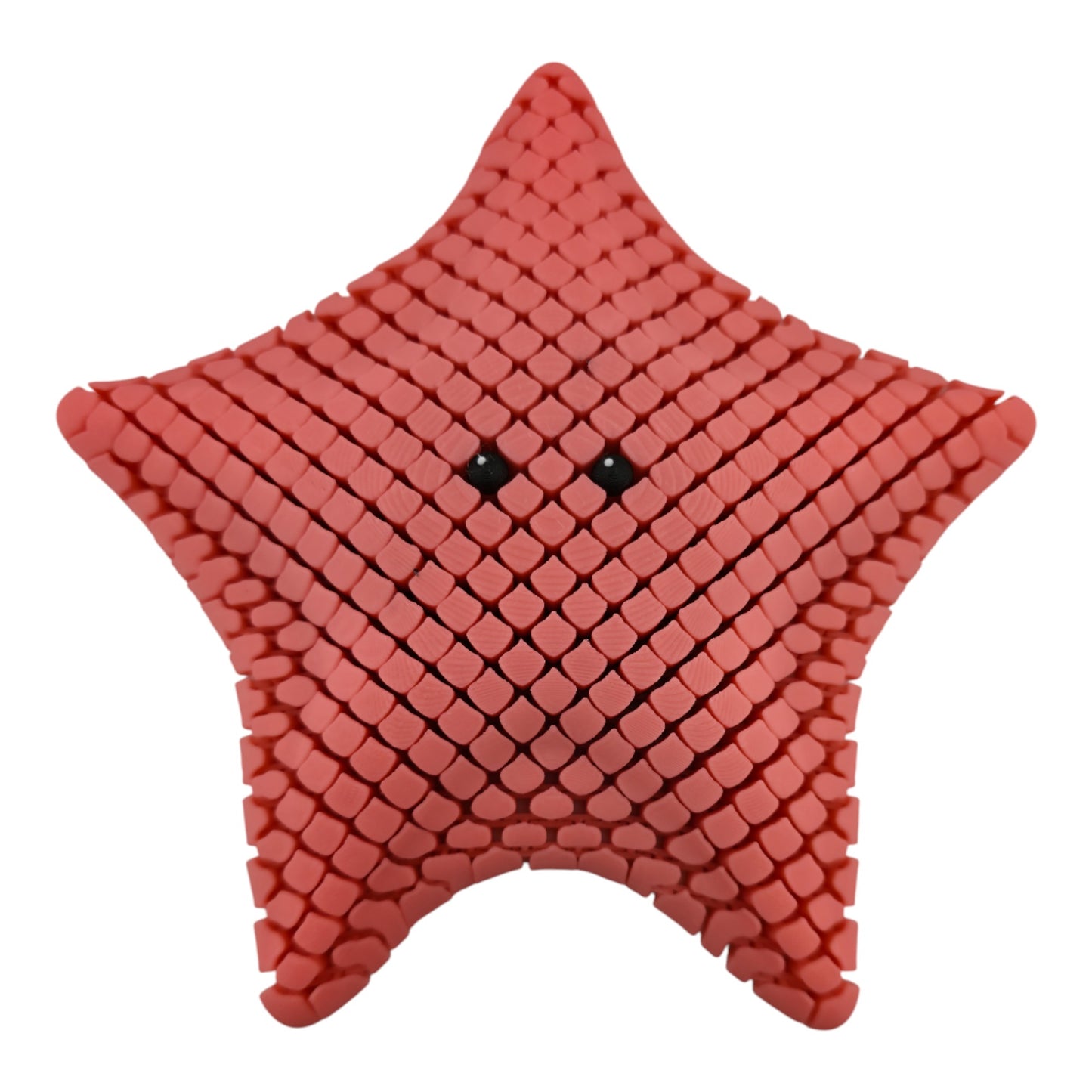Flexible Pixel Starfish – Large 6.5" Articulated Sea Star Fidget Figure