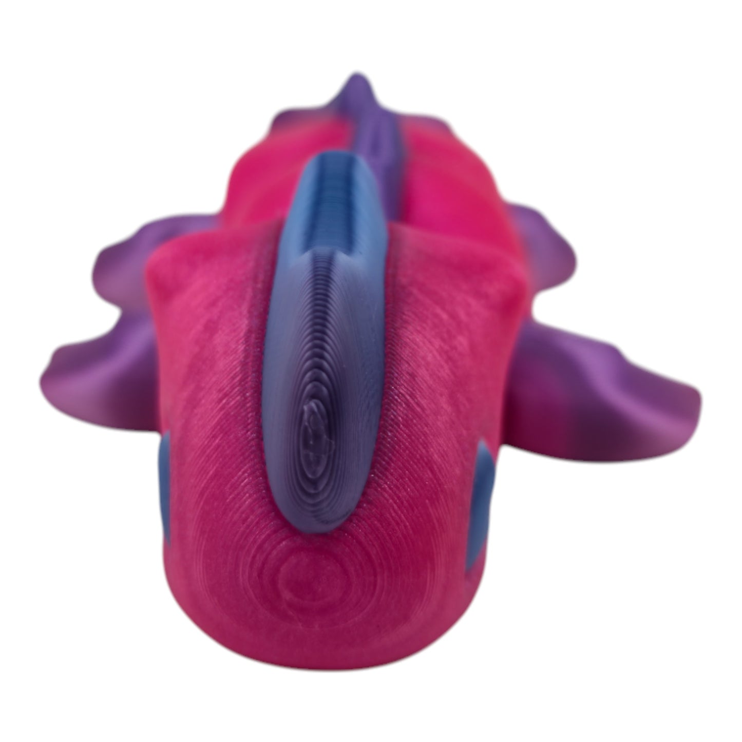Lochi the Sea Dragon – 3D Printed Articulated Fantasy Figurine | Pink Ocean Monster Collectible