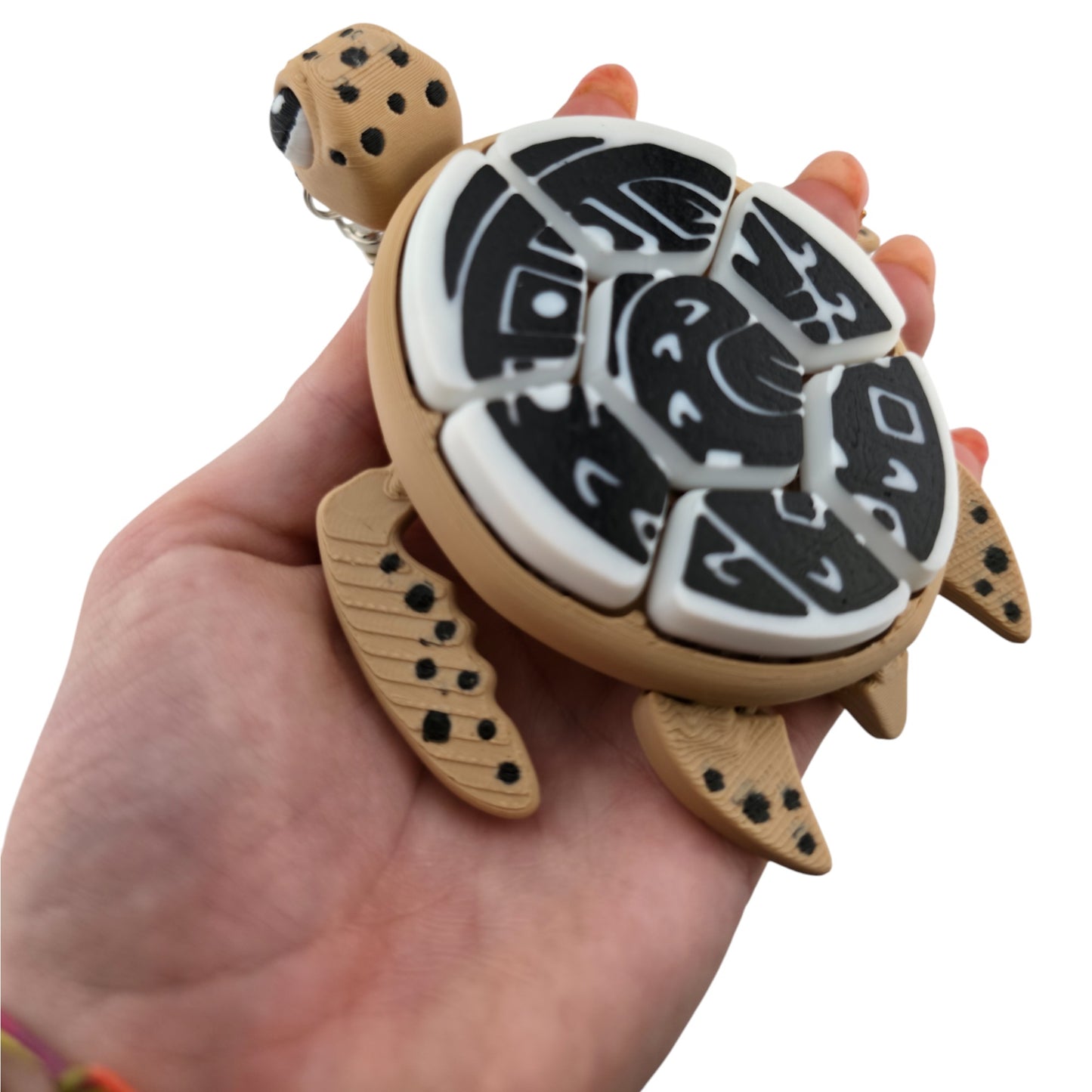 Turtle Fidget Clickers - Desktop and Keychains - Sensory Figures, Mechanical Keys - Autism, ADHD, Stress, Anxiety Relief