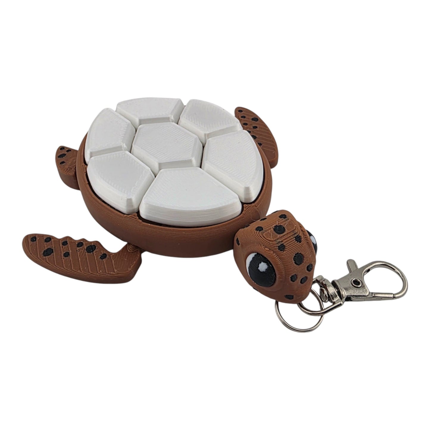 Turtle Fidget Clickers - Desktop and Keychains - Sensory Figures, Mechanical Keys - Autism, ADHD, Stress, Anxiety Relief