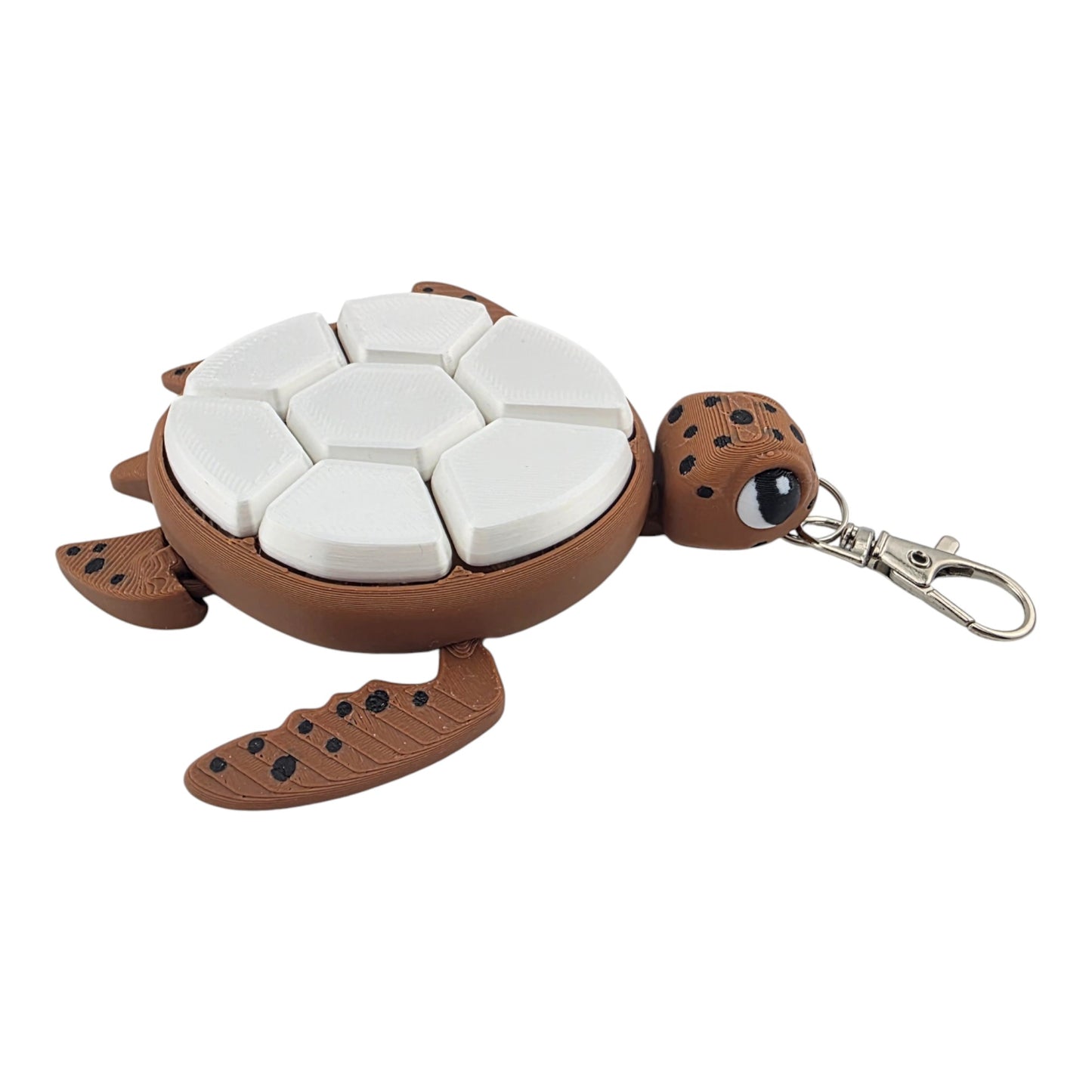 Turtle Fidget Clickers - Desktop and Keychains - Sensory Figures, Mechanical Keys - Autism, ADHD, Stress, Anxiety Relief
