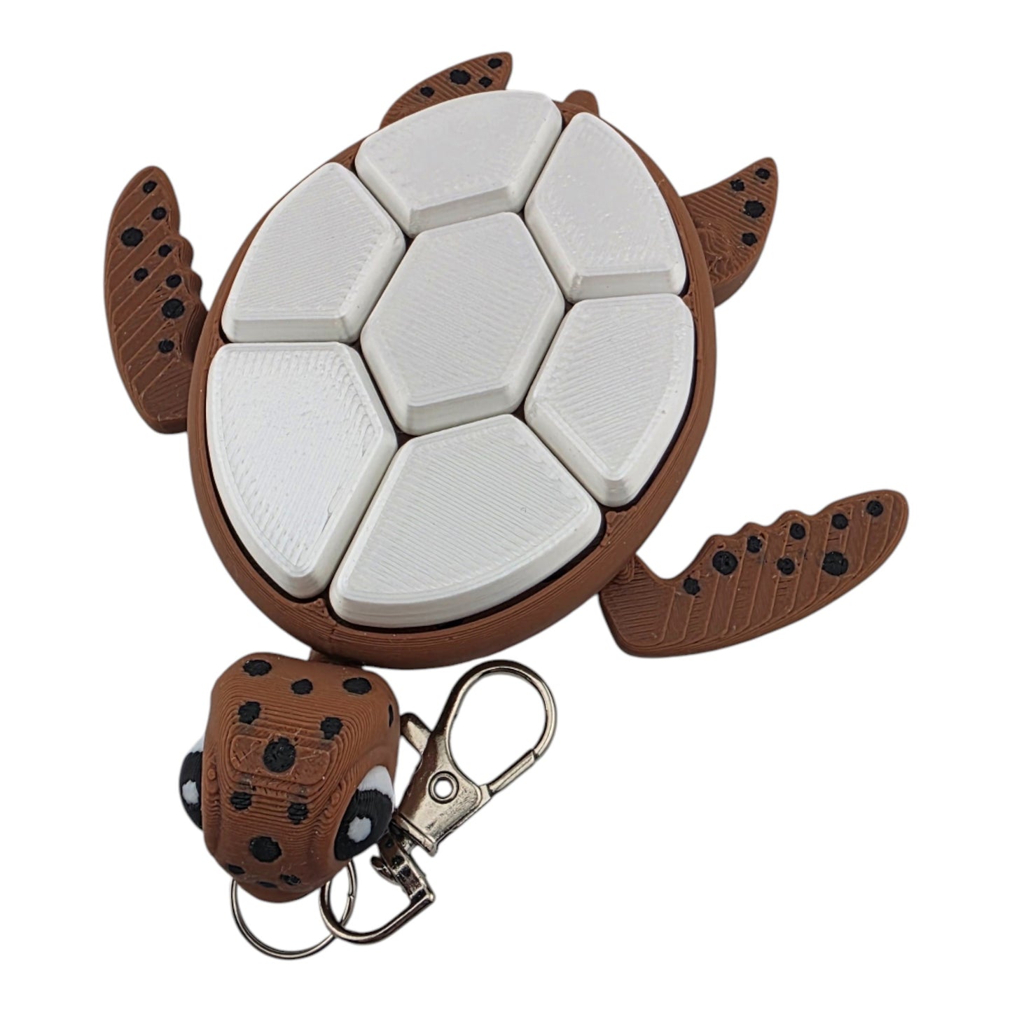 Turtle Fidget Clickers - Desktop and Keychains - Sensory Figures, Mechanical Keys - Autism, ADHD, Stress, Anxiety Relief