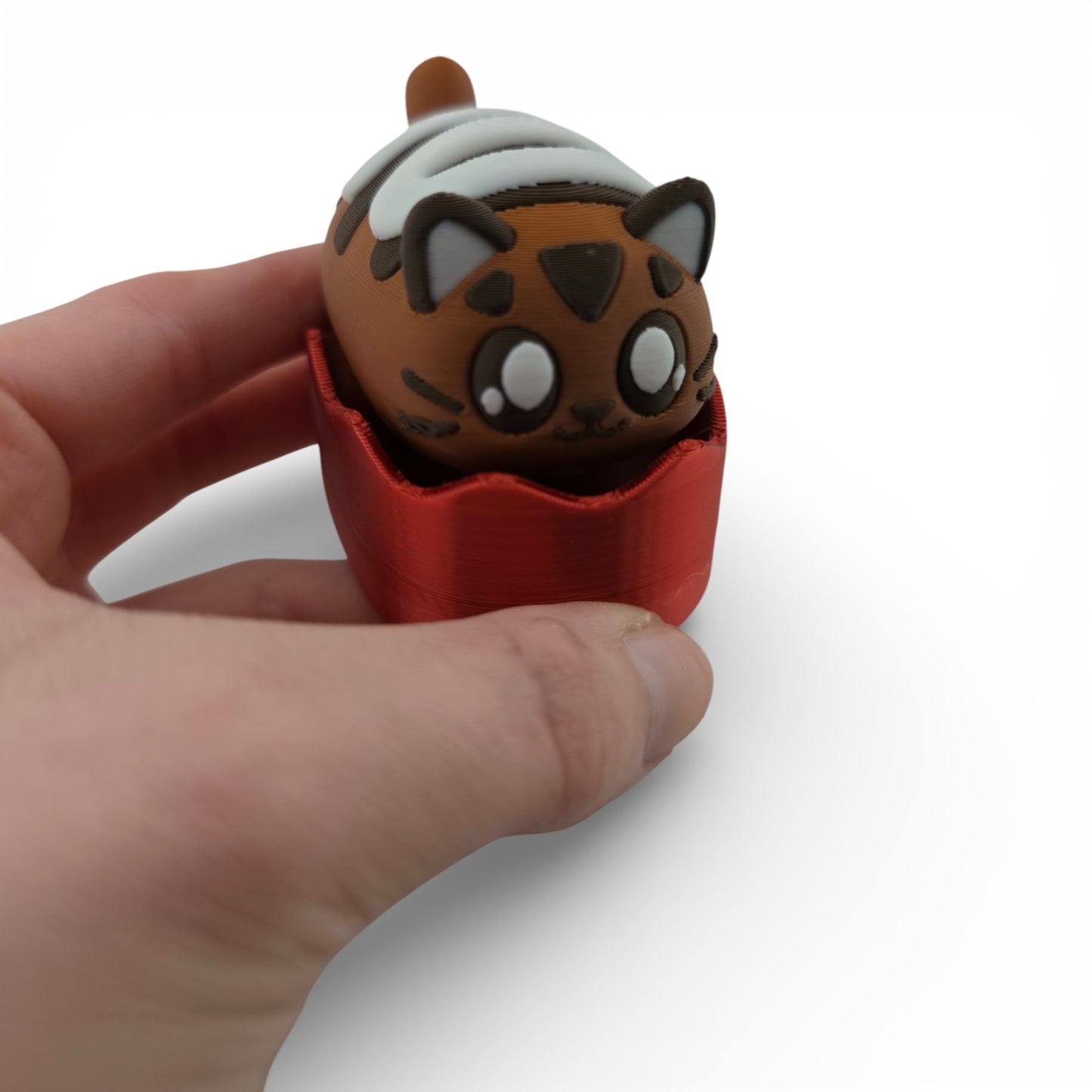 BonBon Chocolate Cat Clicker – 3D Printed Mechanical Click Sensory Pad for Desk, Stress Relief, Anxiety, ADHD