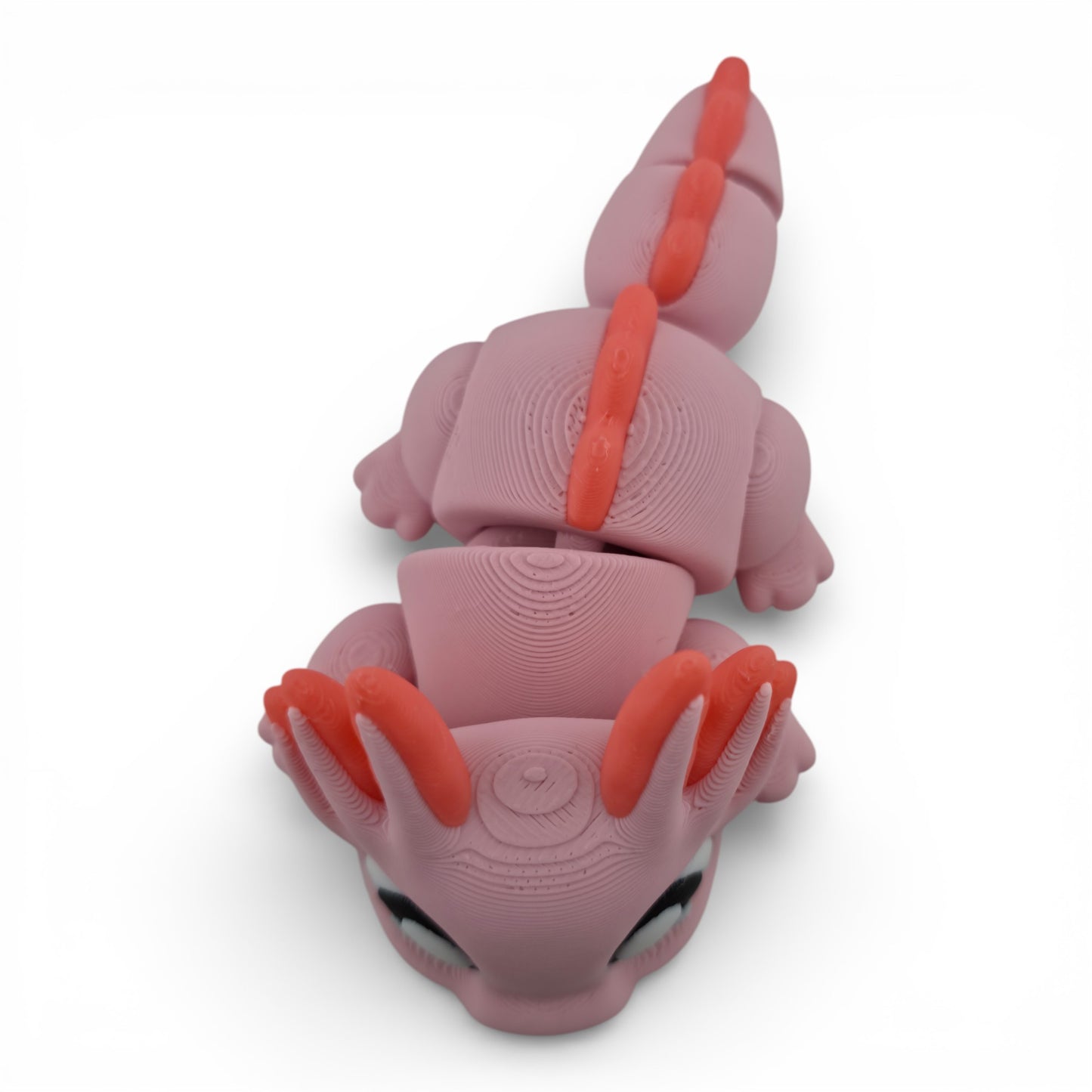 Axolotl Articulated 3D Printed Figurine Collectible