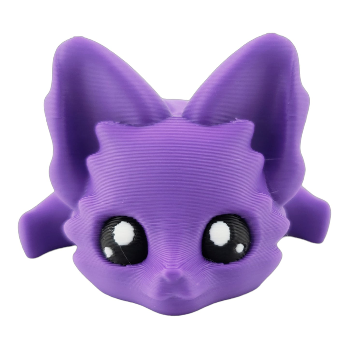 Articulated Cute Flexi Fox 7.5 Inches - 3D Printed Fantasy - Customizable Colors - Authorized Seller - Articulated Desk Buddy