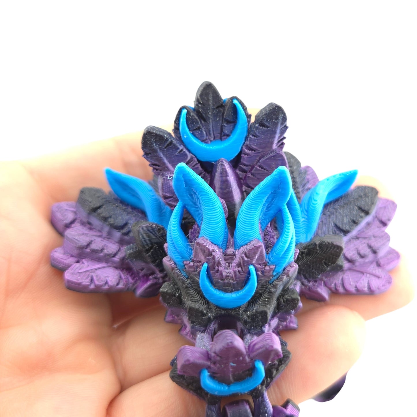 Articulated Lunar Dragon - With and Without Wings - Unique Gift