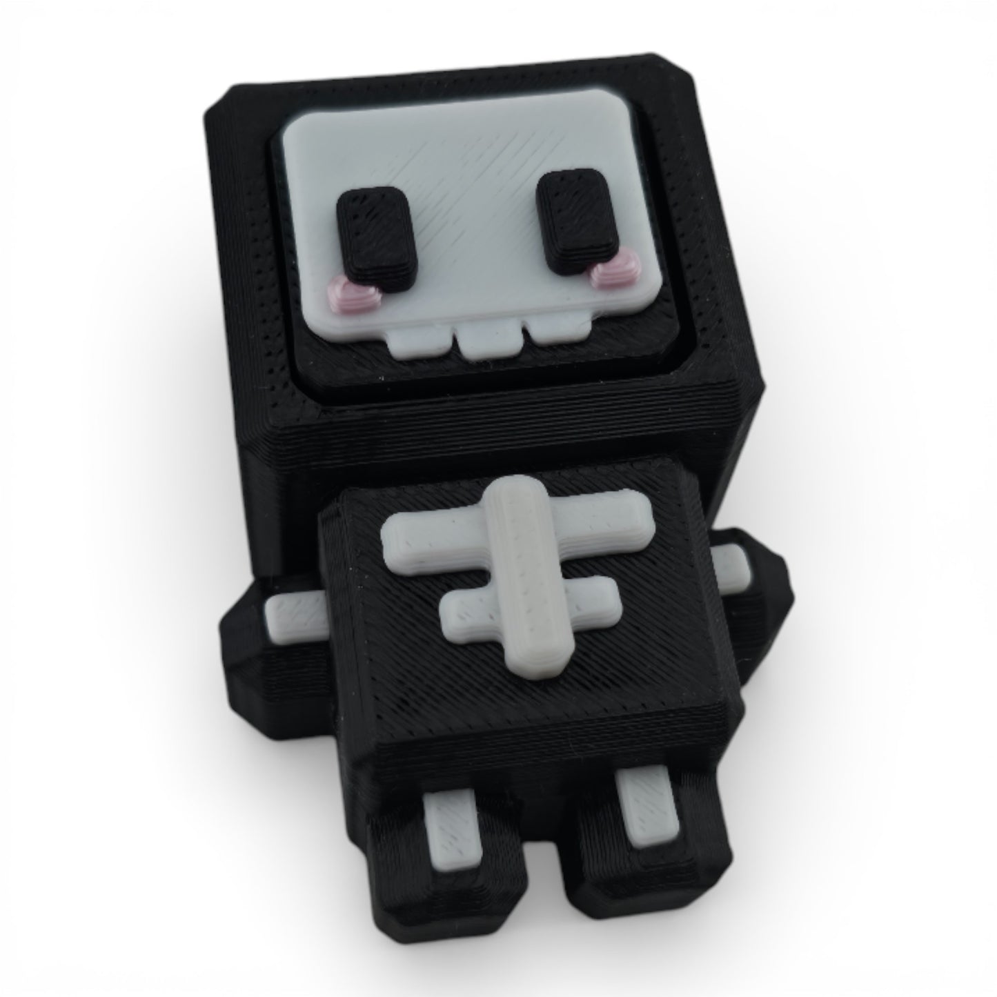 8-Bit Robot Clicker – 3D Printed Mechanical Click Sensory Pad for Desk, Stress Relief, Anxiety, ADHD