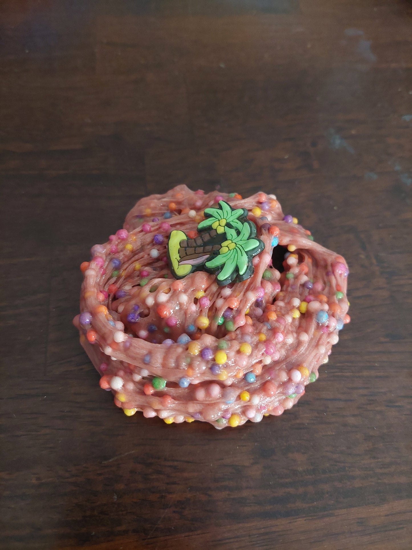 Butter Slime Floam with Foam Bead – 2 Ounce Container with Add-In Charms