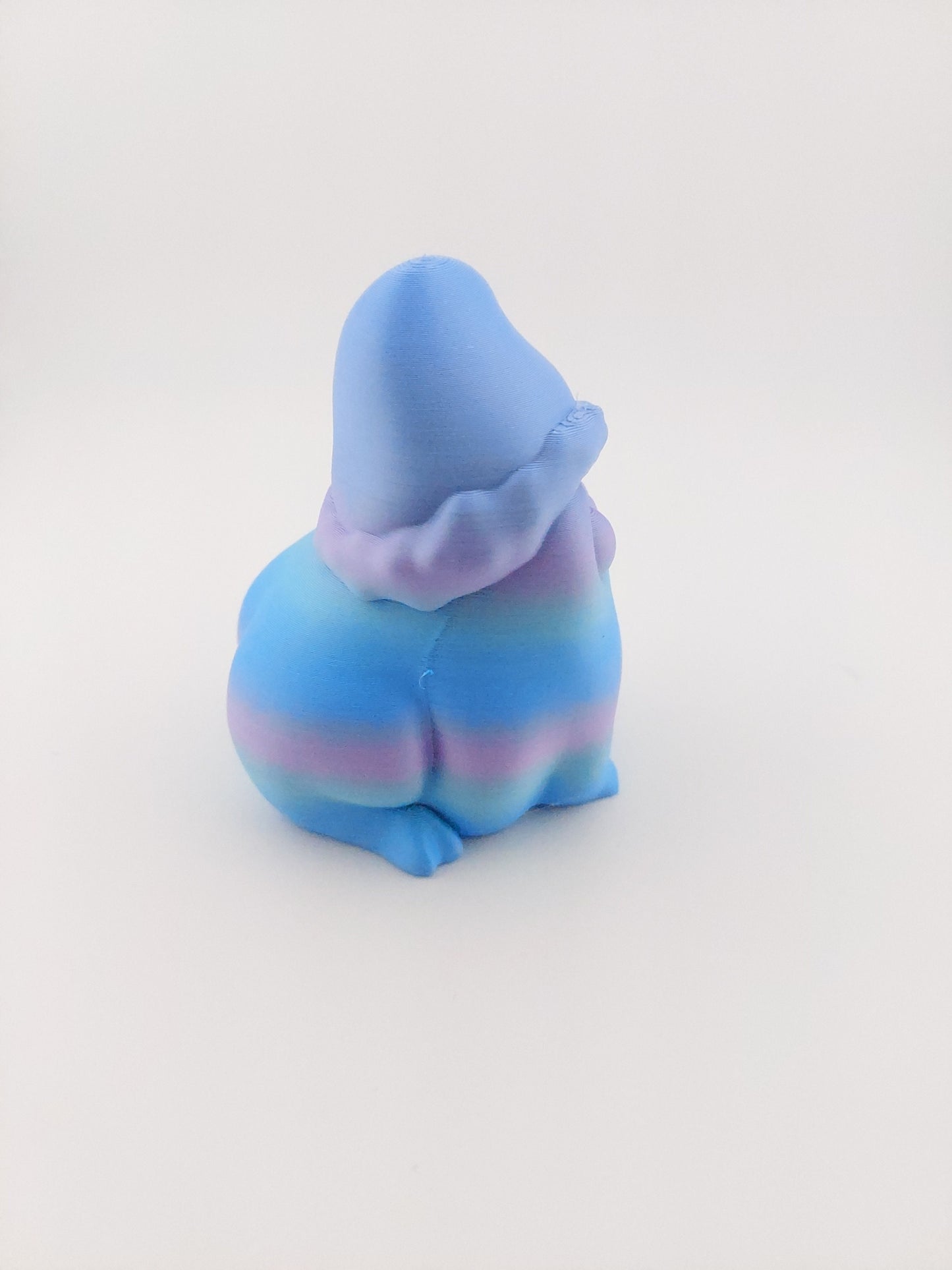 1 Christmas Frog Butt - 3D Printed Figure Fantasy Creature - Authorized Seller