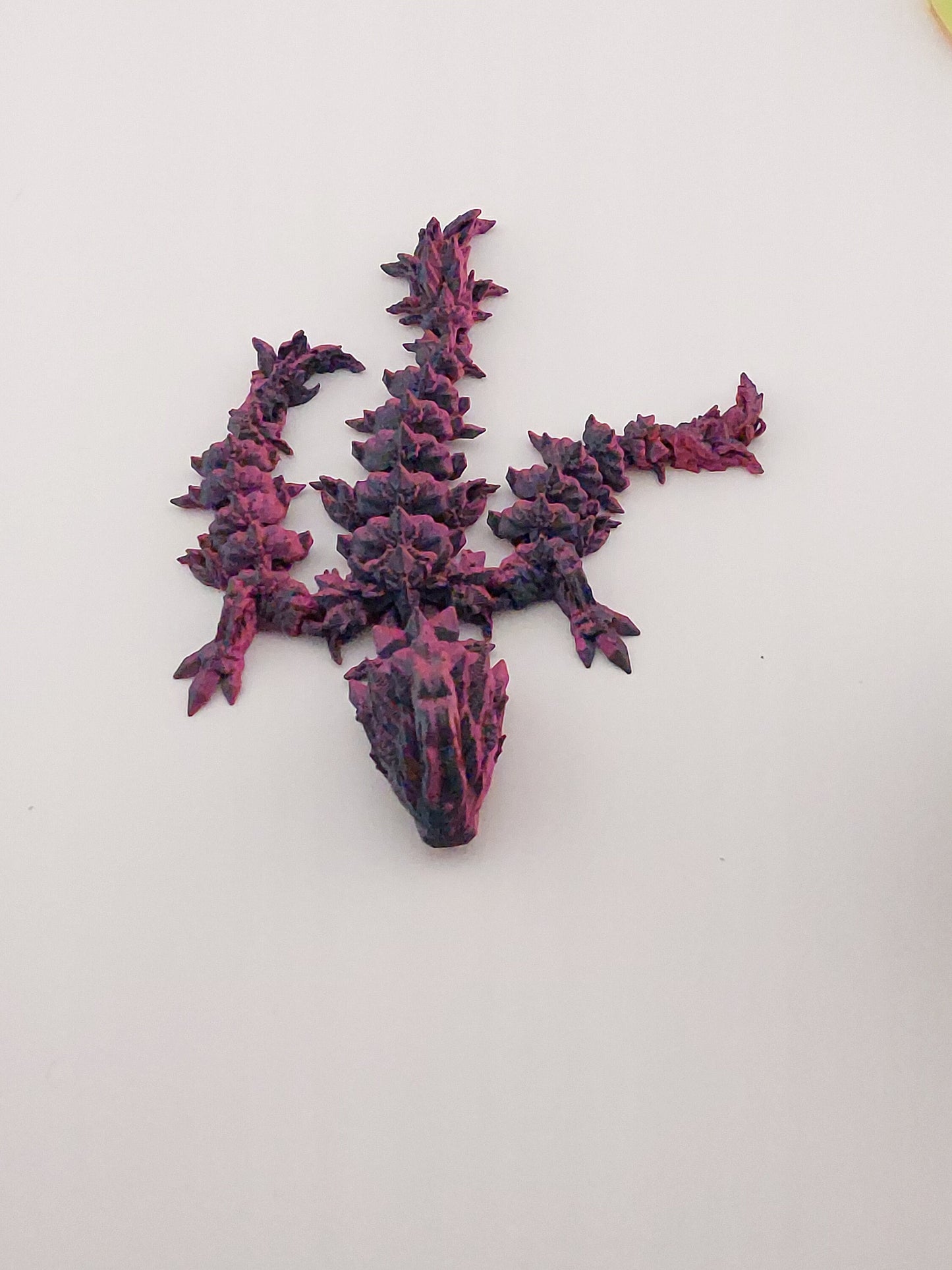Articulated JellyFish Dragon - Flexible Sensory Fidget Toy - Unique Gift