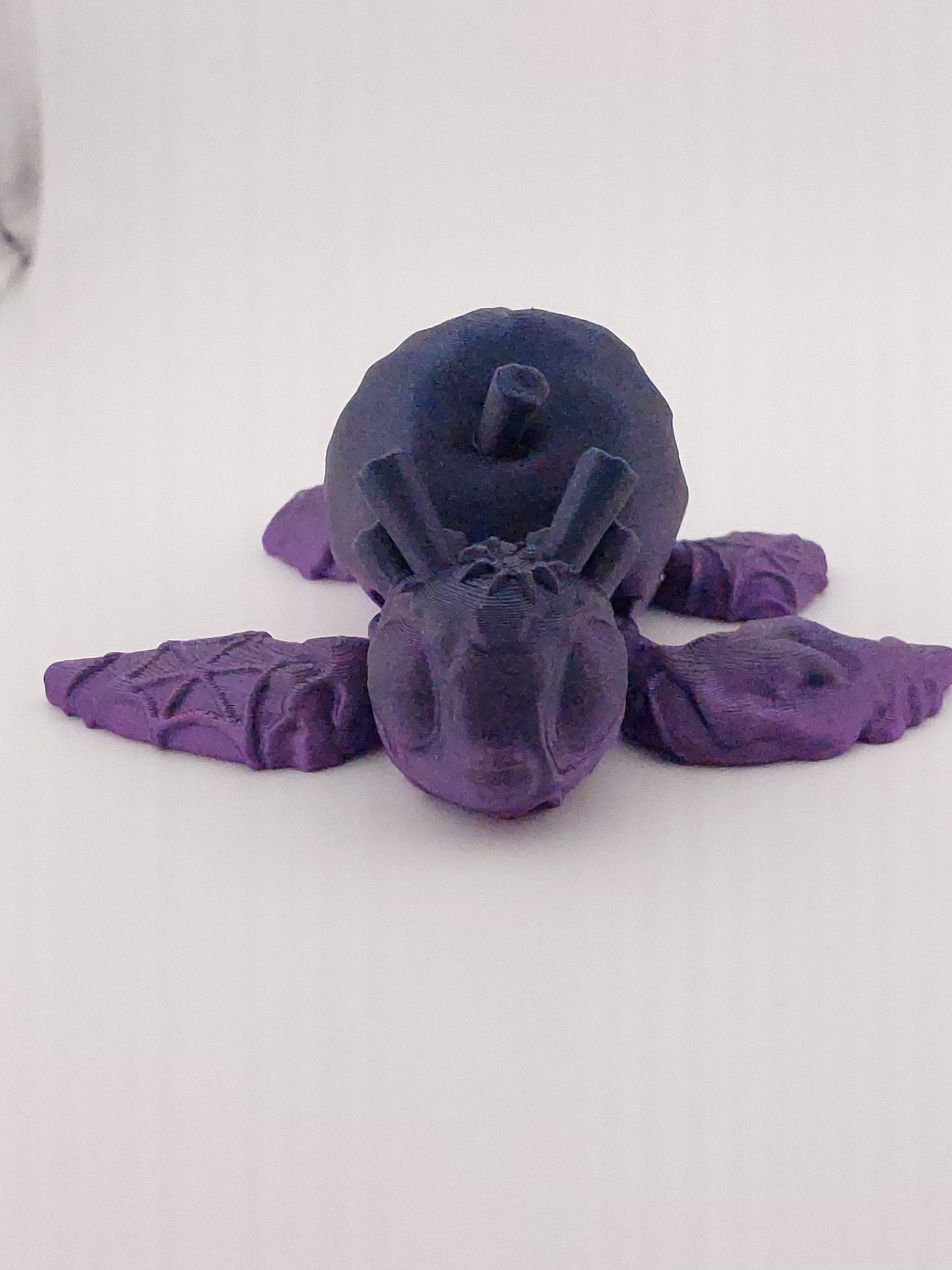 3D-Printed Articulated Poison Apple Turtle Decor Desk Decor Fidget Toy