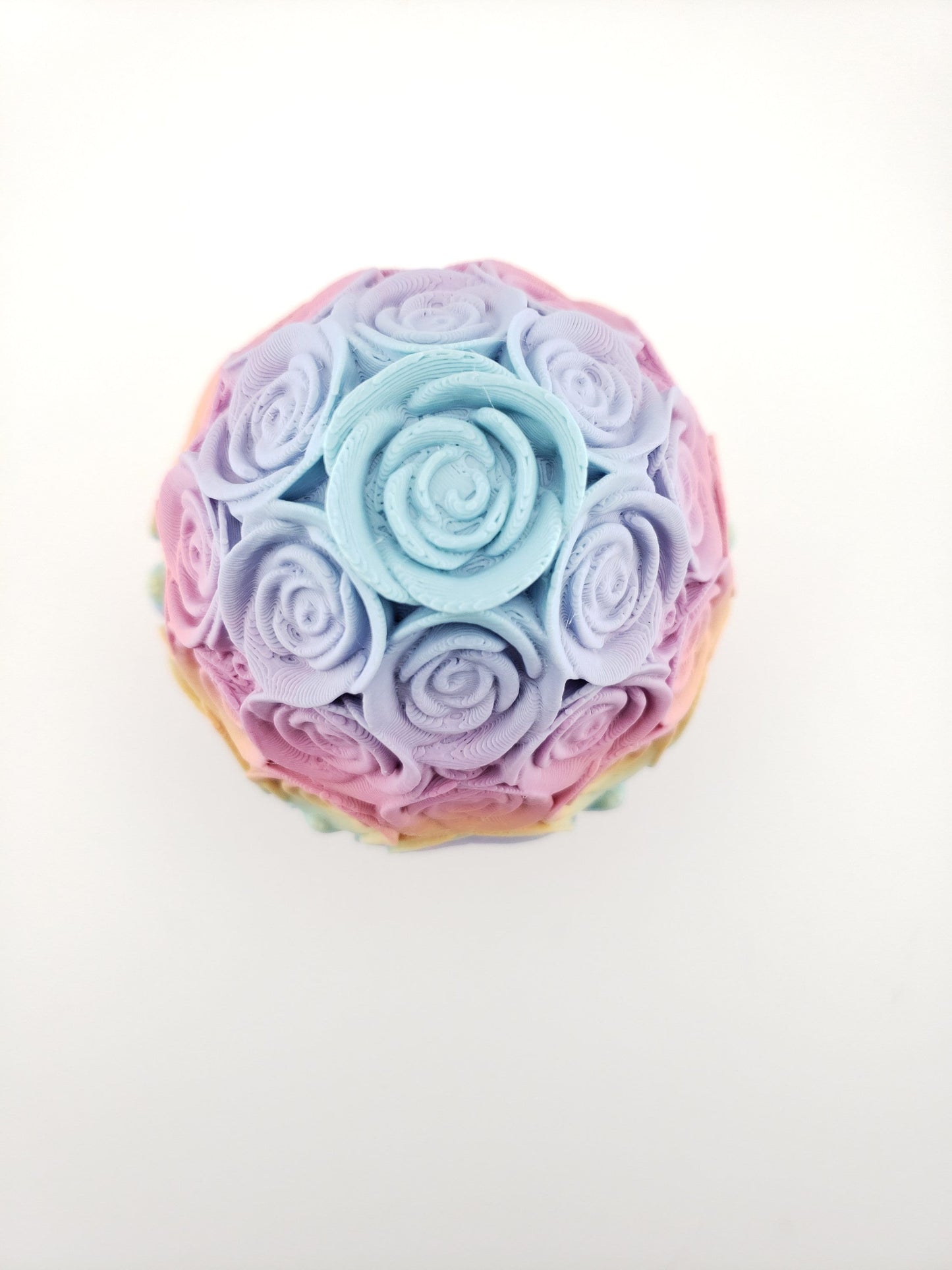 12 Inch Rose Dragon And Matching Egg! - Sensory Stress Fidget - Articulated - Cinderwing3d - 3D Printed Dragon - Unique Gift