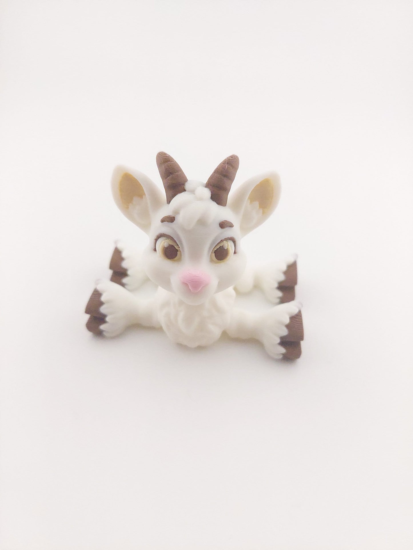 Flexi Lamb - 3D Printed Fidget Fantasy Creature - Authorized Seller - Articulated Toy Figure