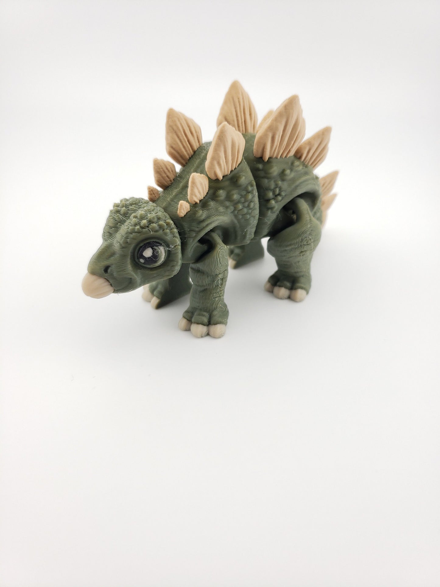 Flexi Dinosaur - 3D Printed Fidget Fantasy Creature - Authorized Seller - Articulated Toy Figure