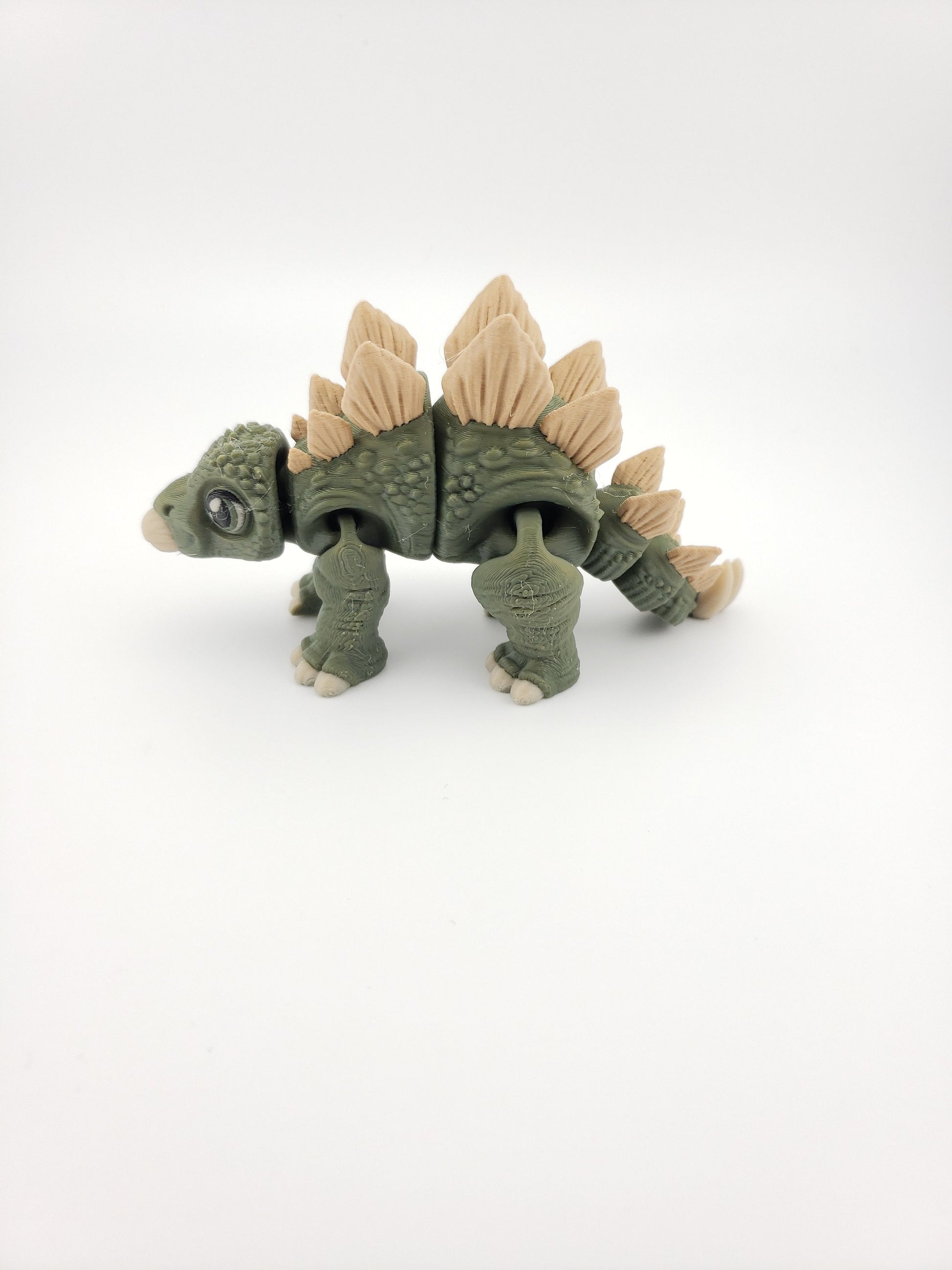 Flexi Dinosaur - 3D Printed Fidget Fantasy Creature - Authorized Seller - Articulated Toy Figure