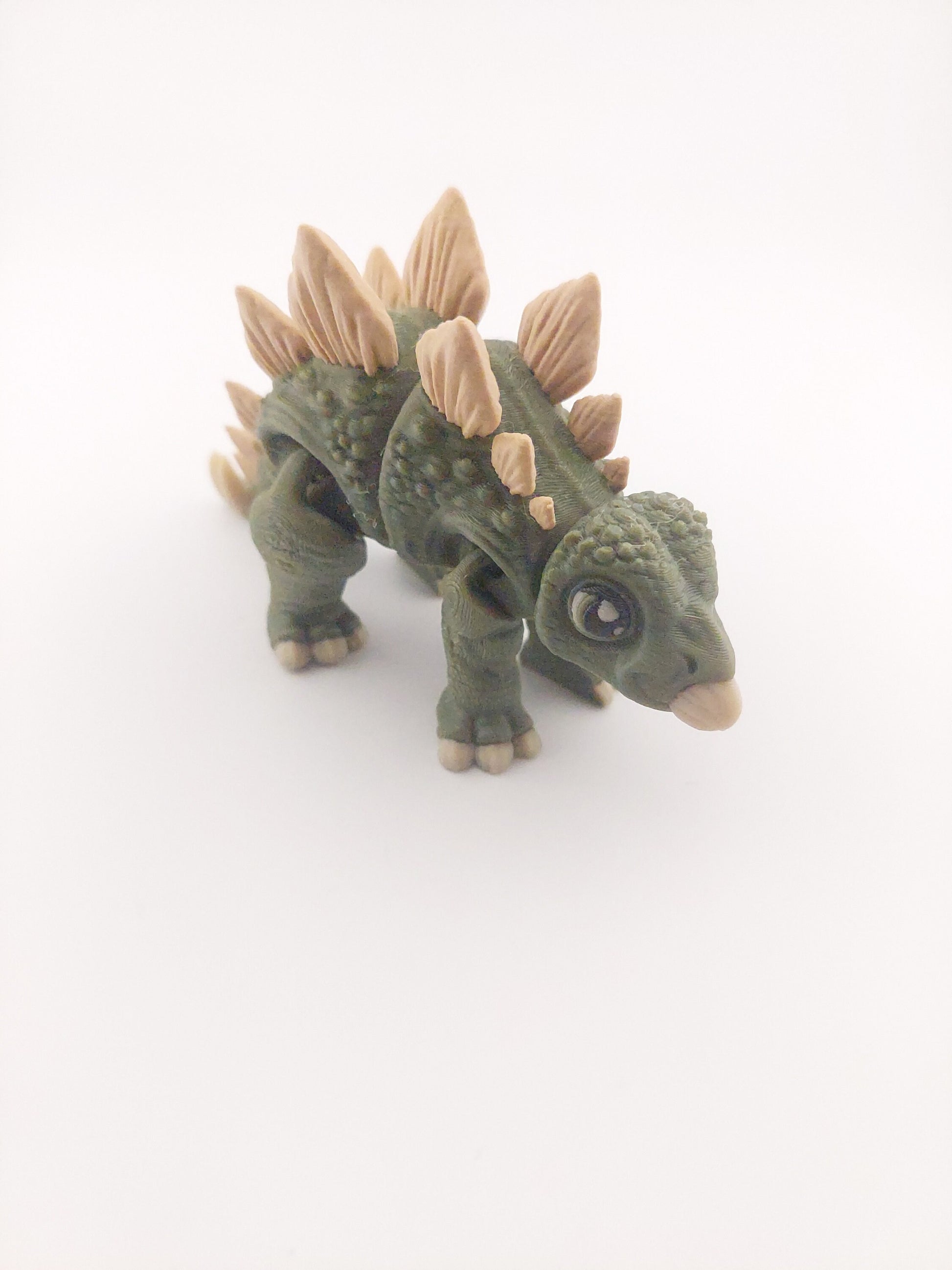 Flexi Dinosaur - 3D Printed Fidget Fantasy Creature - Authorized Seller - Articulated Toy Figure
