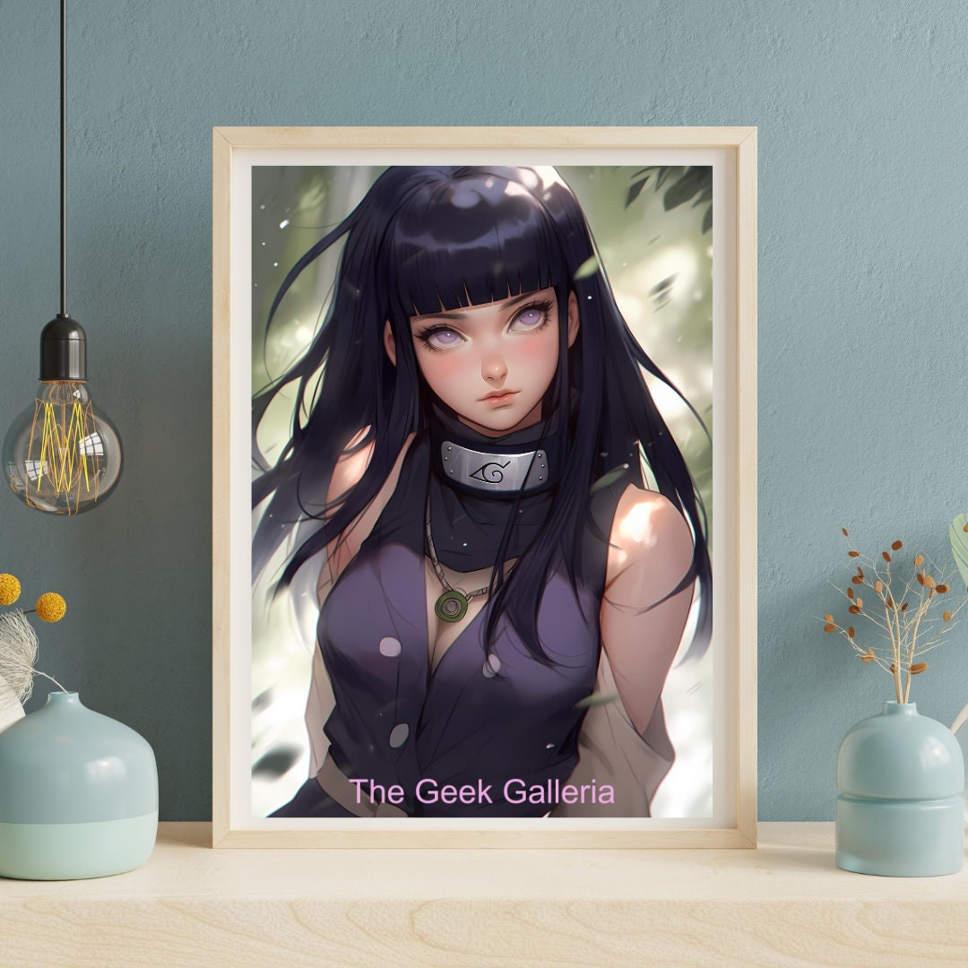 Ninja in the Wind, Art Print, Anime Poster, Waifu, Anime Art