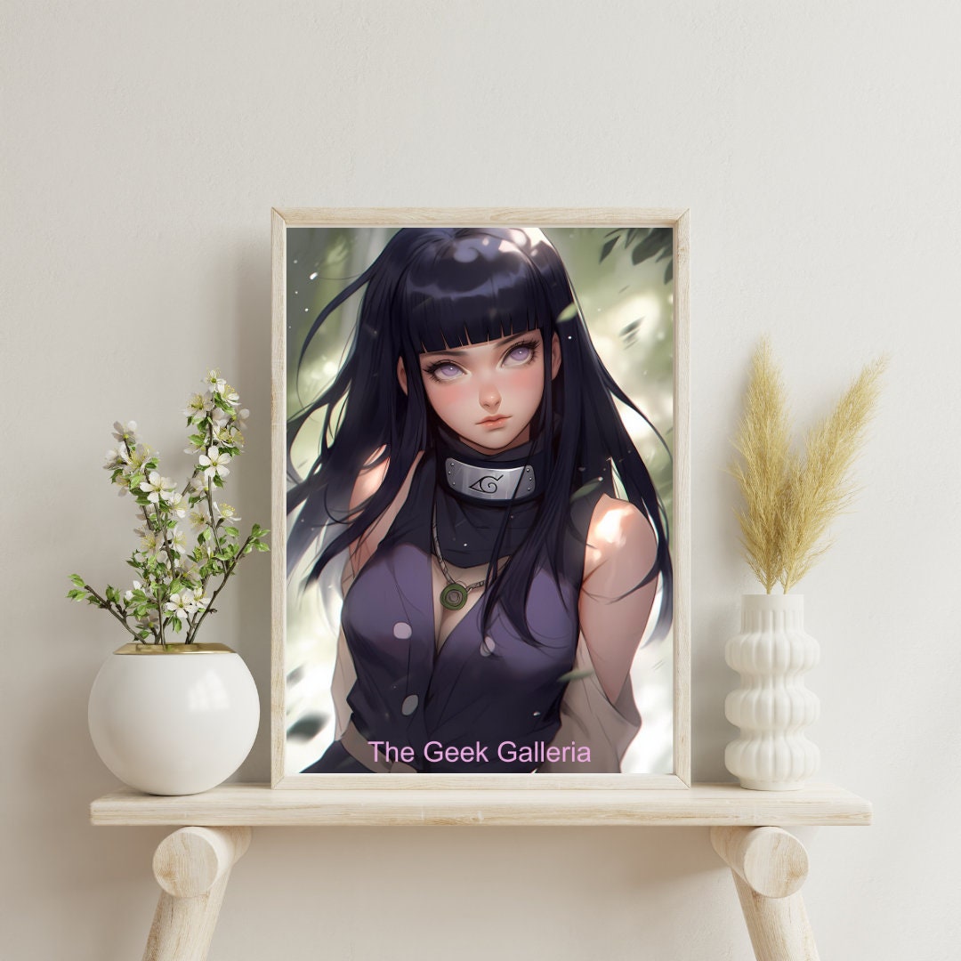 Ninja in the Wind, Art Print, Anime Poster, Waifu, Anime Art
