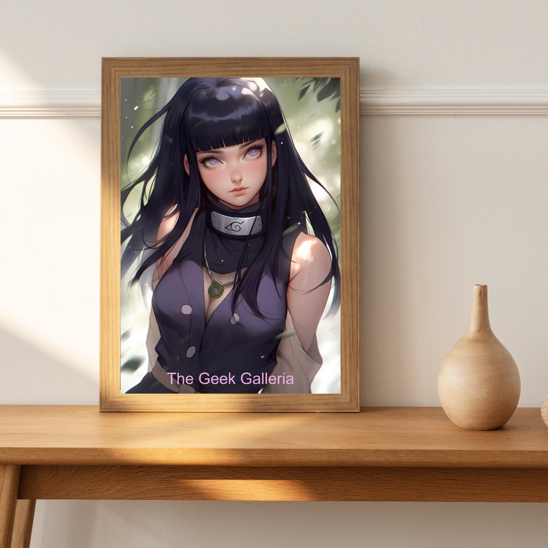 Ninja in the Wind, Art Print, Anime Poster, Waifu, Anime Art