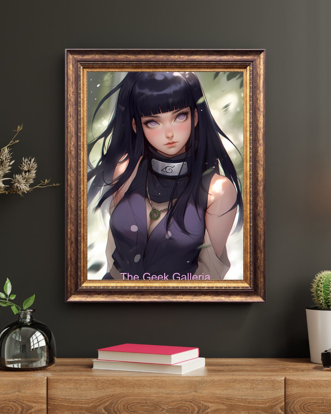 Ninja in the Wind, Art Print, Anime Poster, Waifu, Anime Art