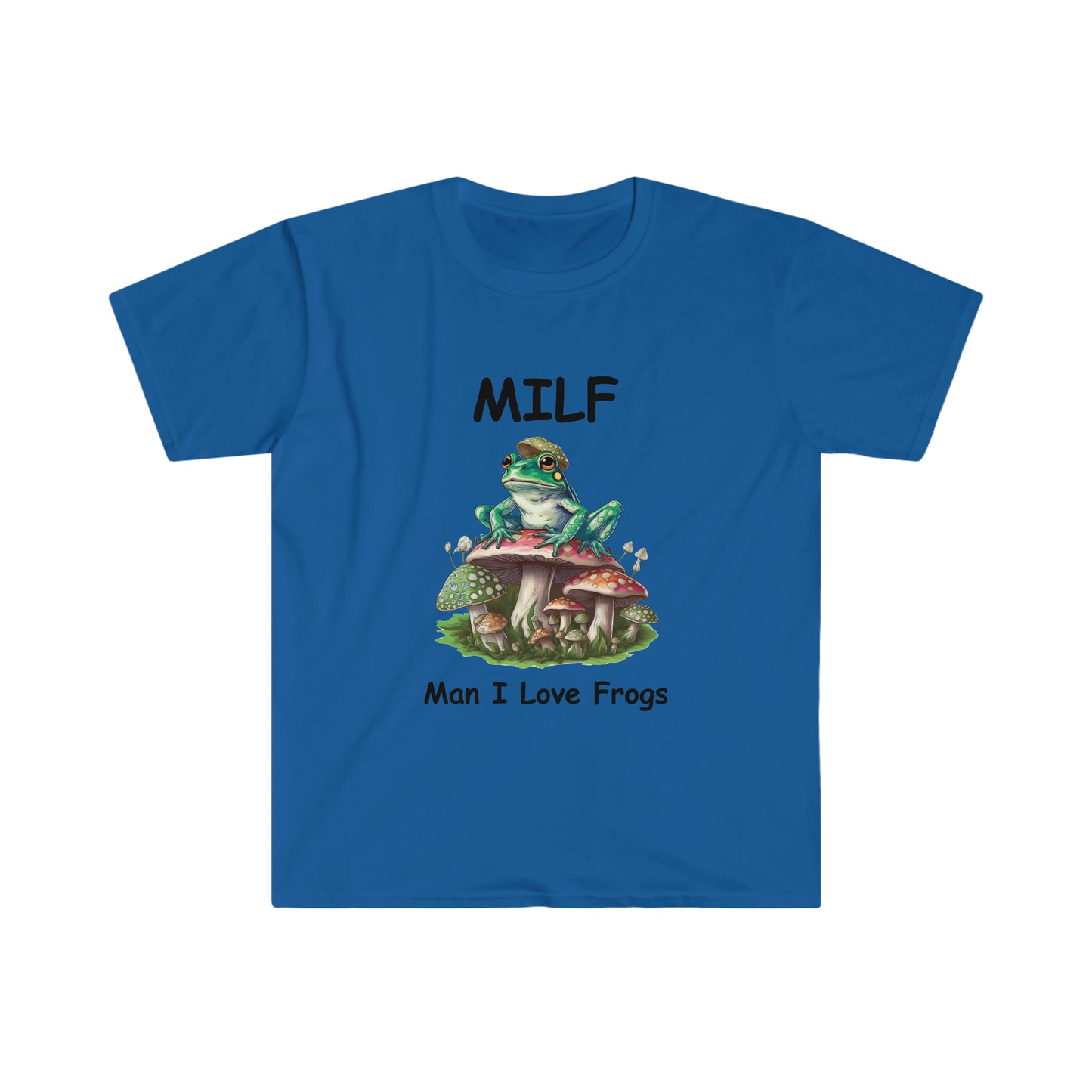 MILF Tshirt, Funny MILF Froggy Shirt, Frog Lover Shirt, Cottagecore Froggy Tee, Toad Shirt, Unisex T-shirt,Cottagecore Frog, Mushroom