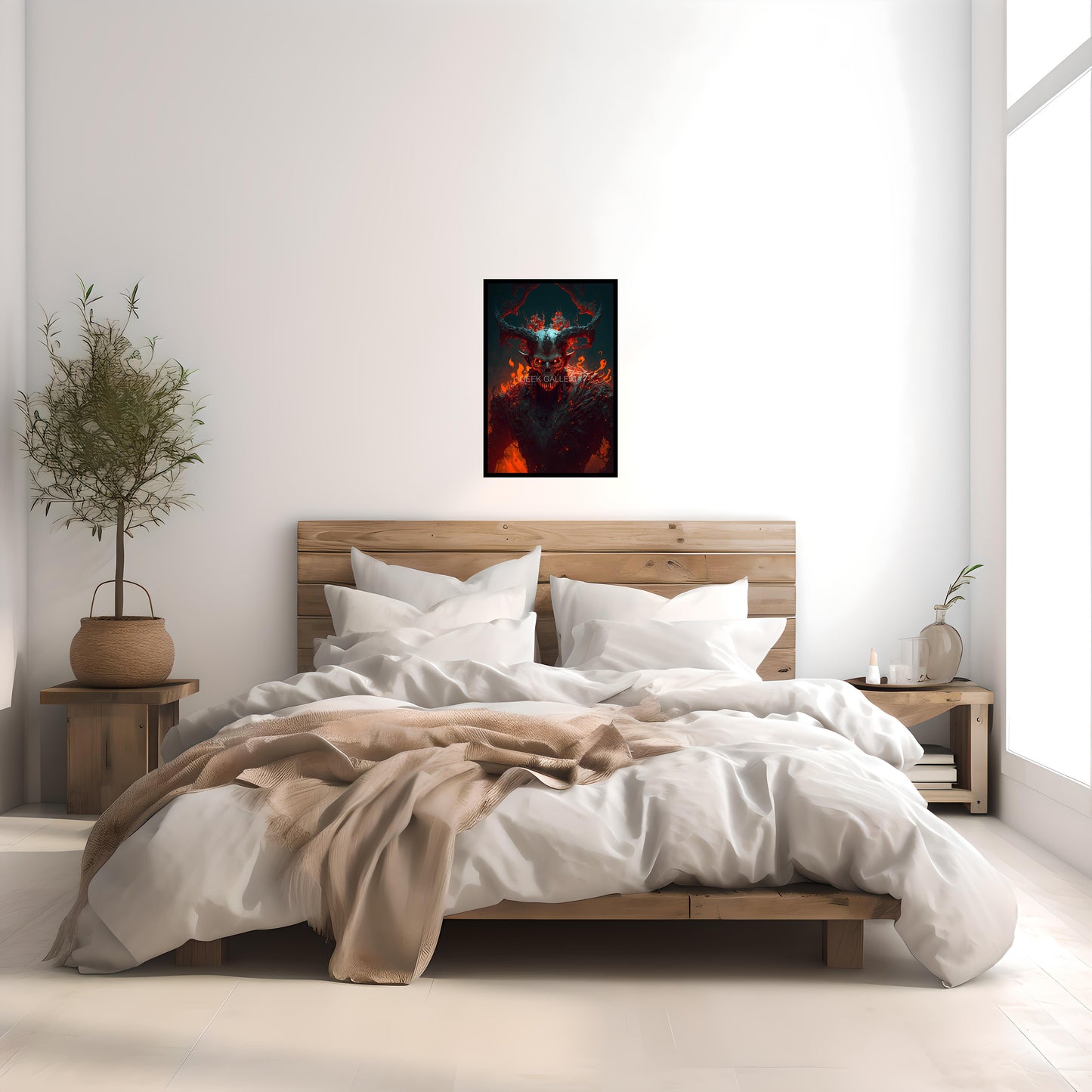 Infernal Rise, 11x17 Inches, Art Print