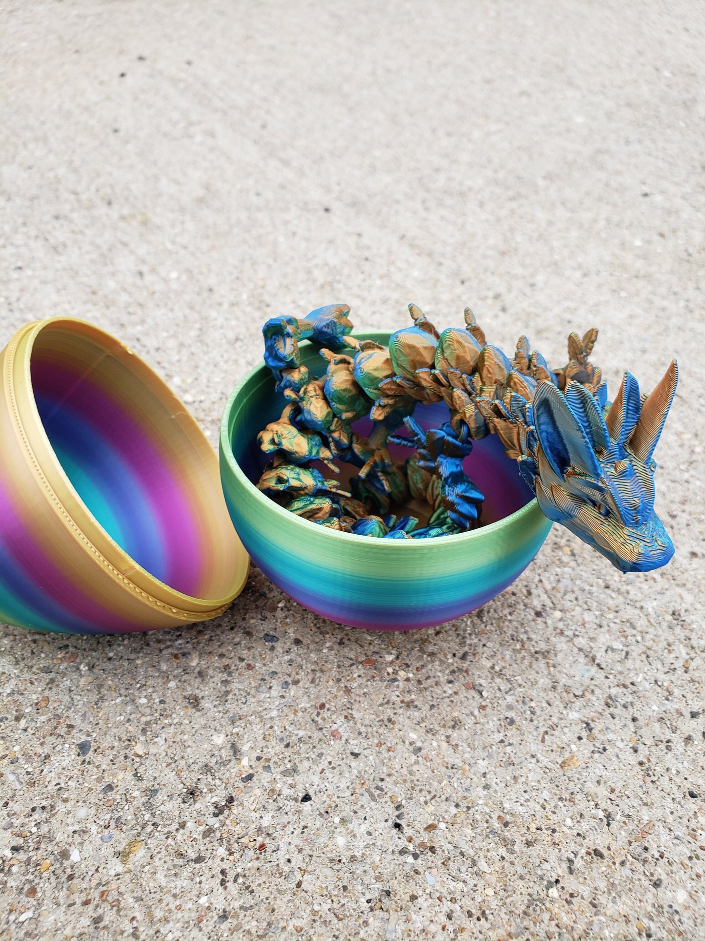 Mystery Dragon Eggs - Articulated Dragons - 3 Different Eggs - 7 Different Dragons - ~12 Inches