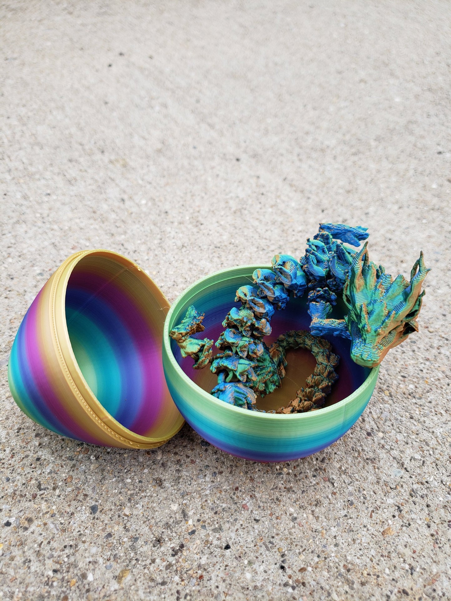 Mystery Dragon Eggs - Articulated Dragons - 3 Different Eggs - 7 Different Dragons - ~12 Inches
