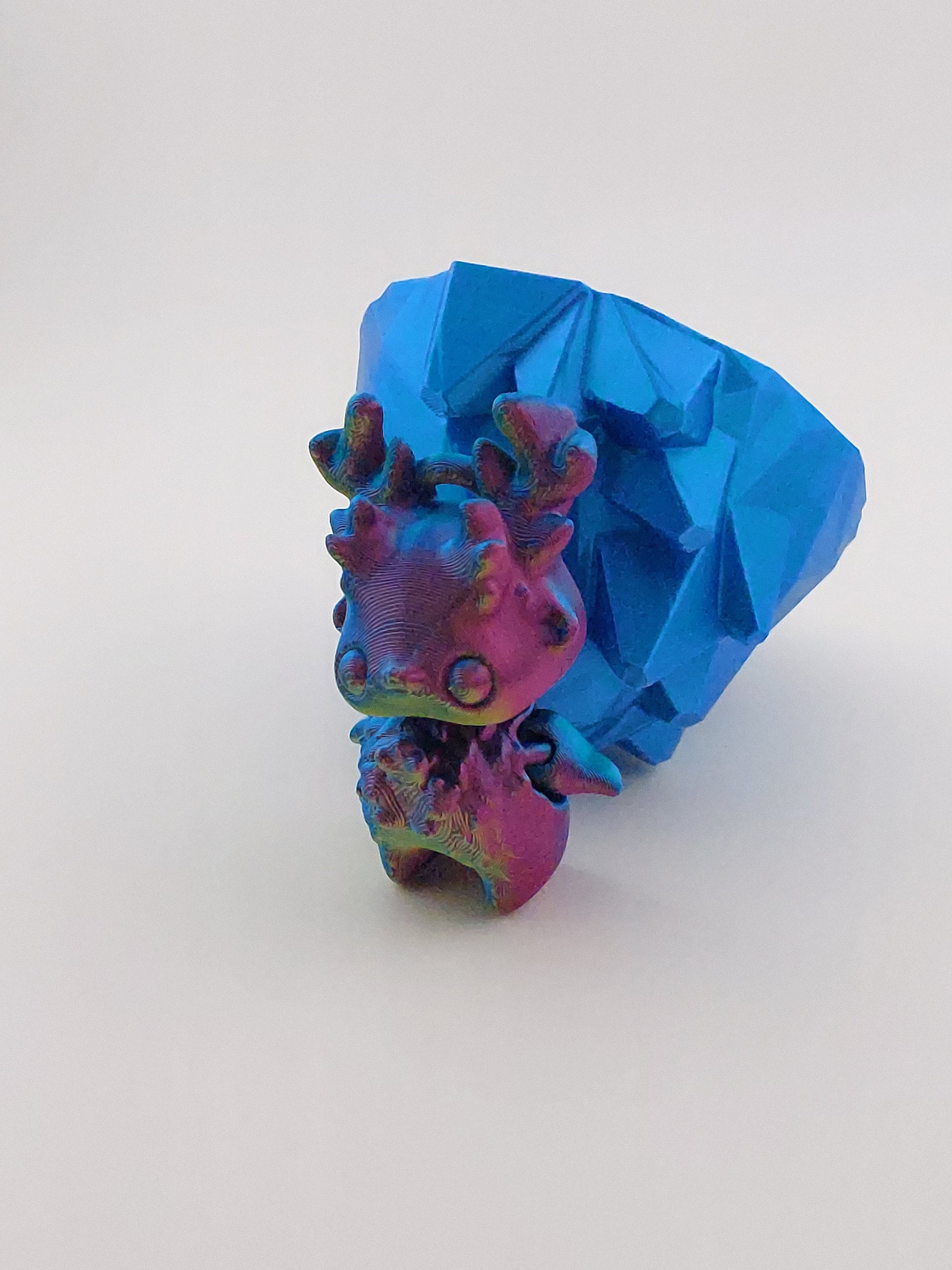 1 Articulated Forest Deer Pixie -- Keychain Decor Gift - 3D Printed Fidget Fantasy Creature - Customizable Colors - Authorized Seller