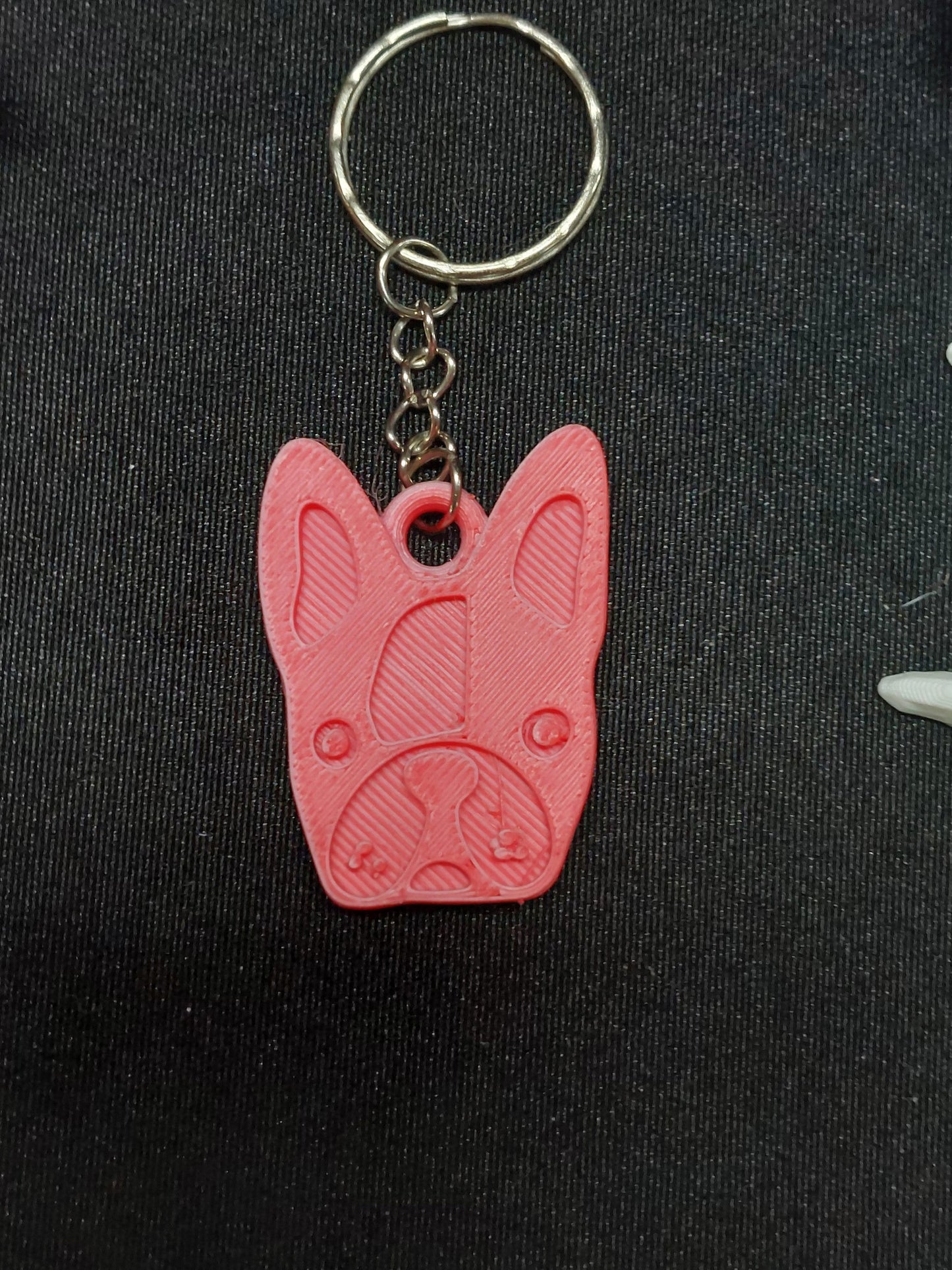 1 BullDog Keychain - Decor Gift - 3D Printed Fidget Fantasy Creature - Customizable Colors - Authorized Seller