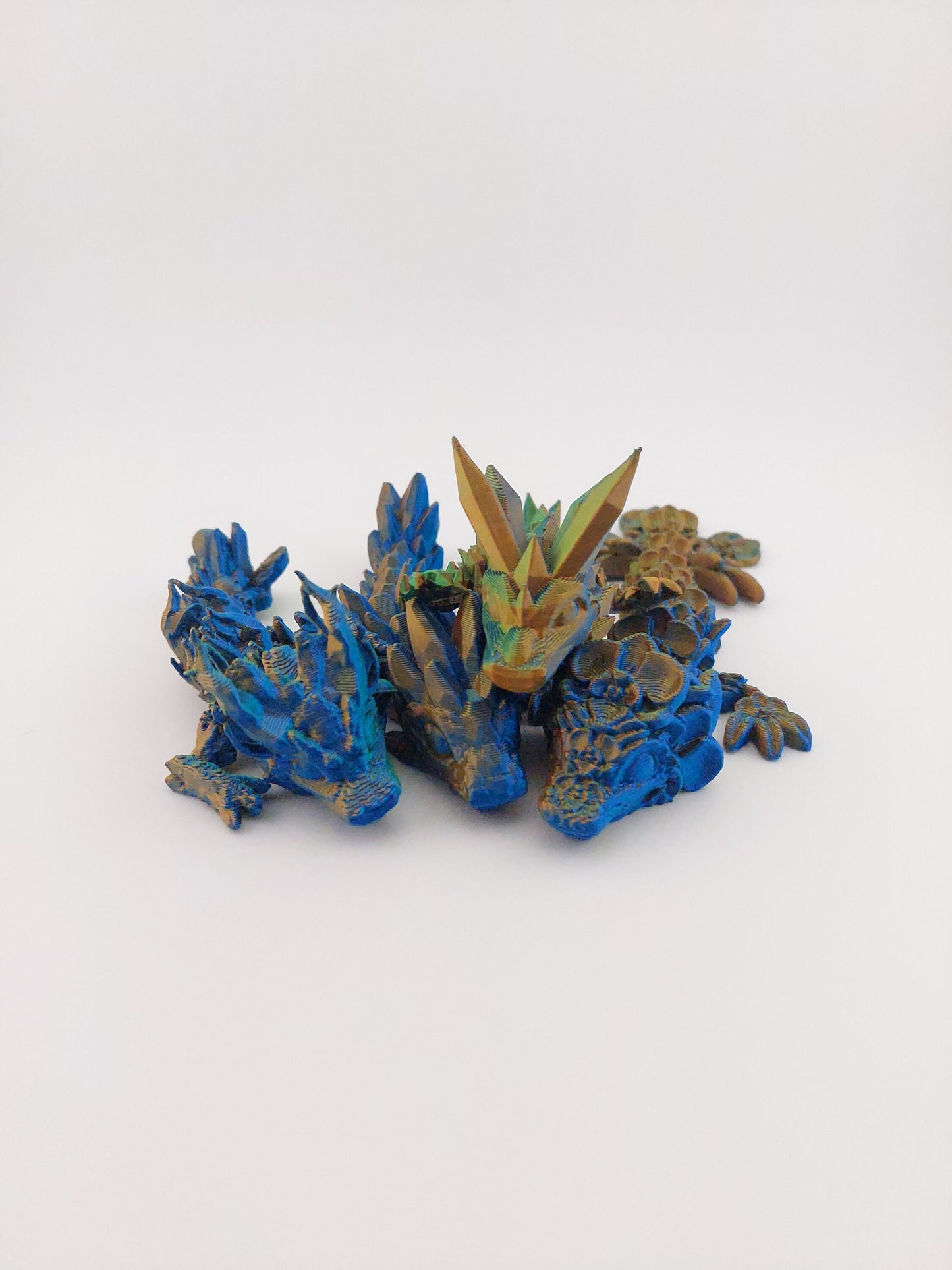 Mystery Tadlings Dragon Eggs - Articulated Dragons - 3 Different Eggs - Different Dragons - ~6 Inches